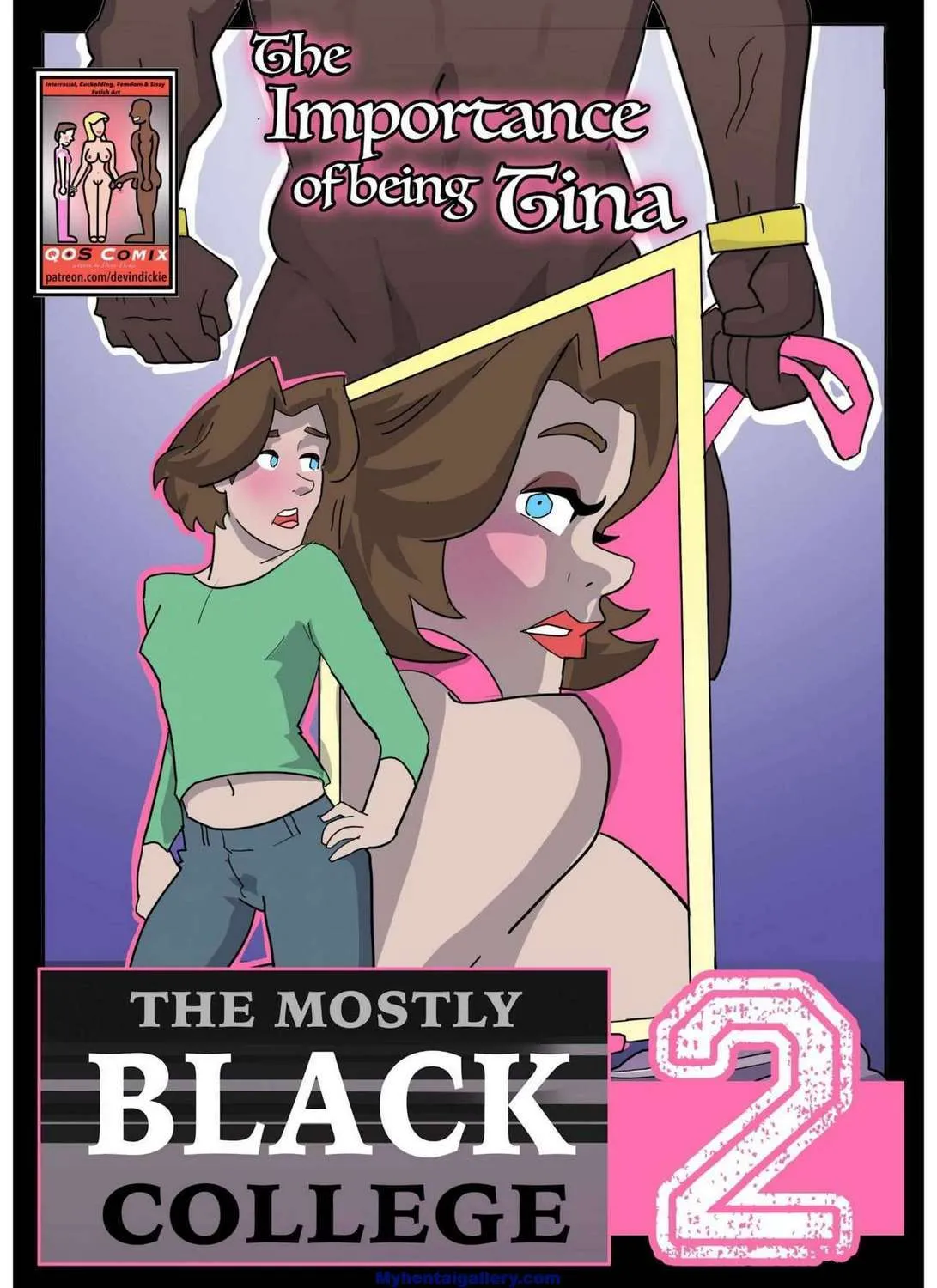 Mostly Black College 2 porno comics