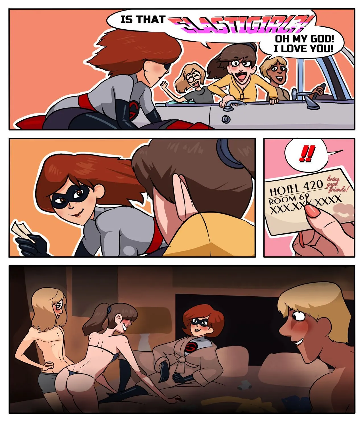 Fucking A Stranger porno comics