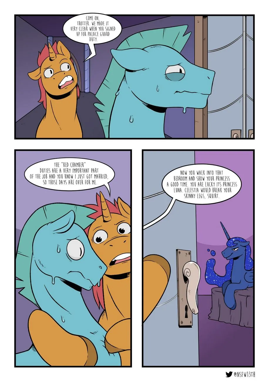 Trotter x Luna porno comics
