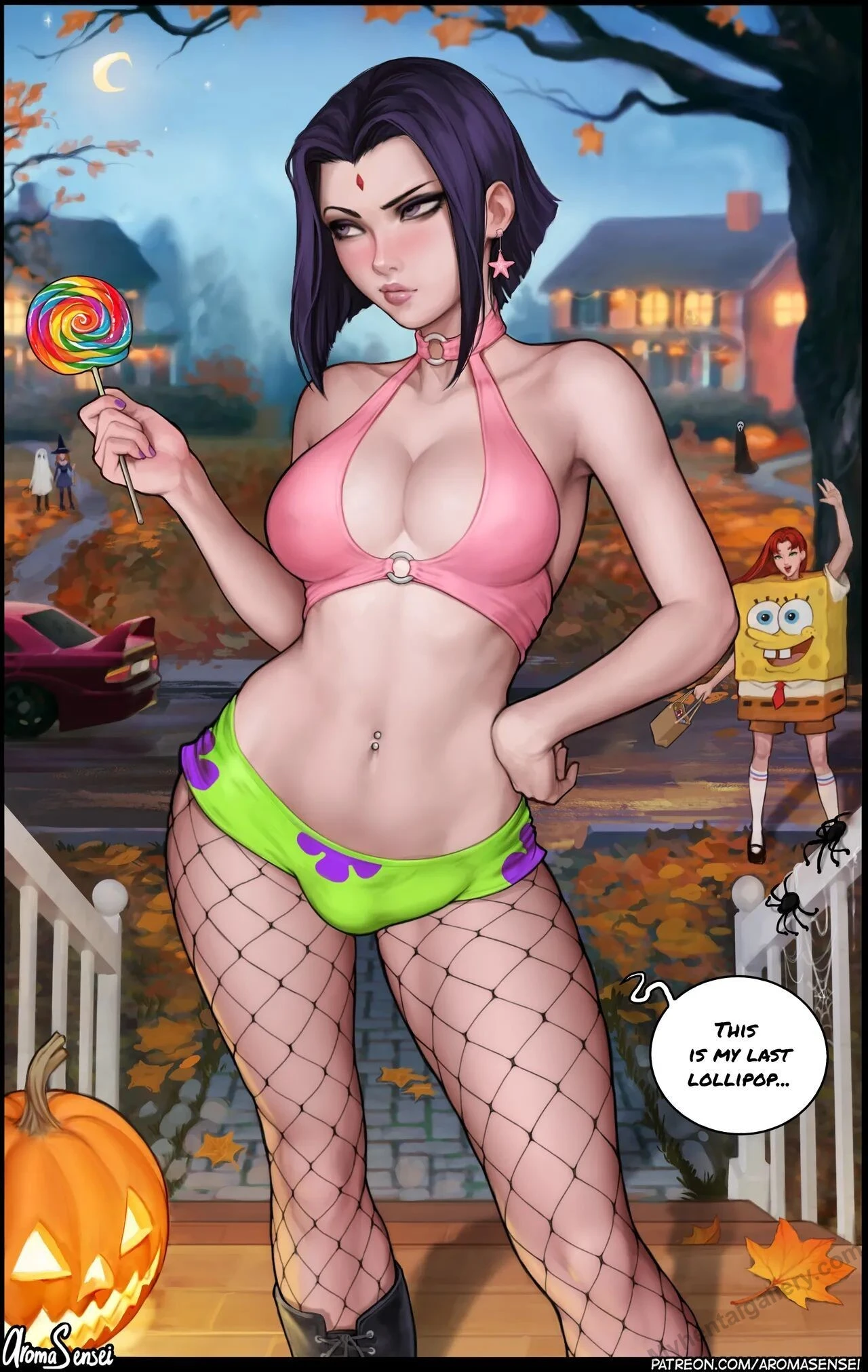 Raven's Patrick Costume (Futa Version) porno comics