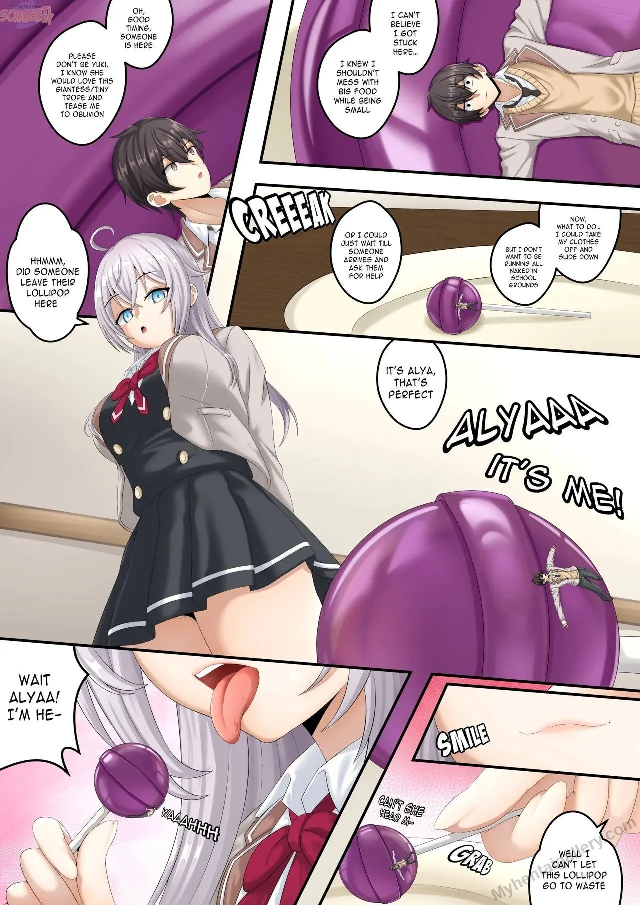 Alya's Little Treat porno comics