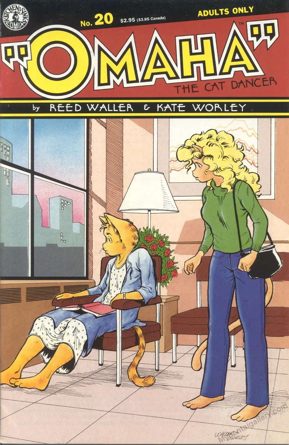 Omaha - The Cat Dancer 20 porno comics