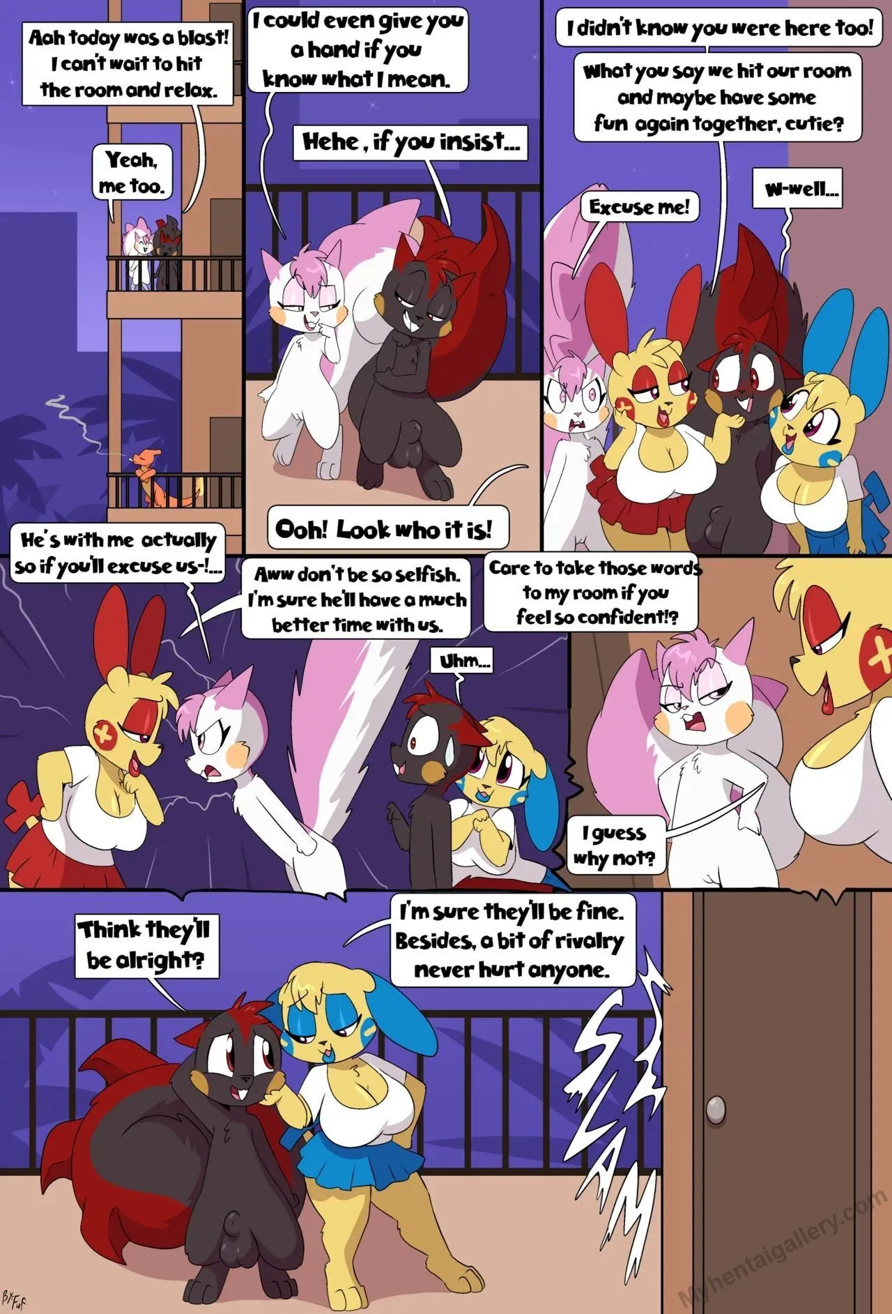 Outclassed By The Milf porno comics Cover