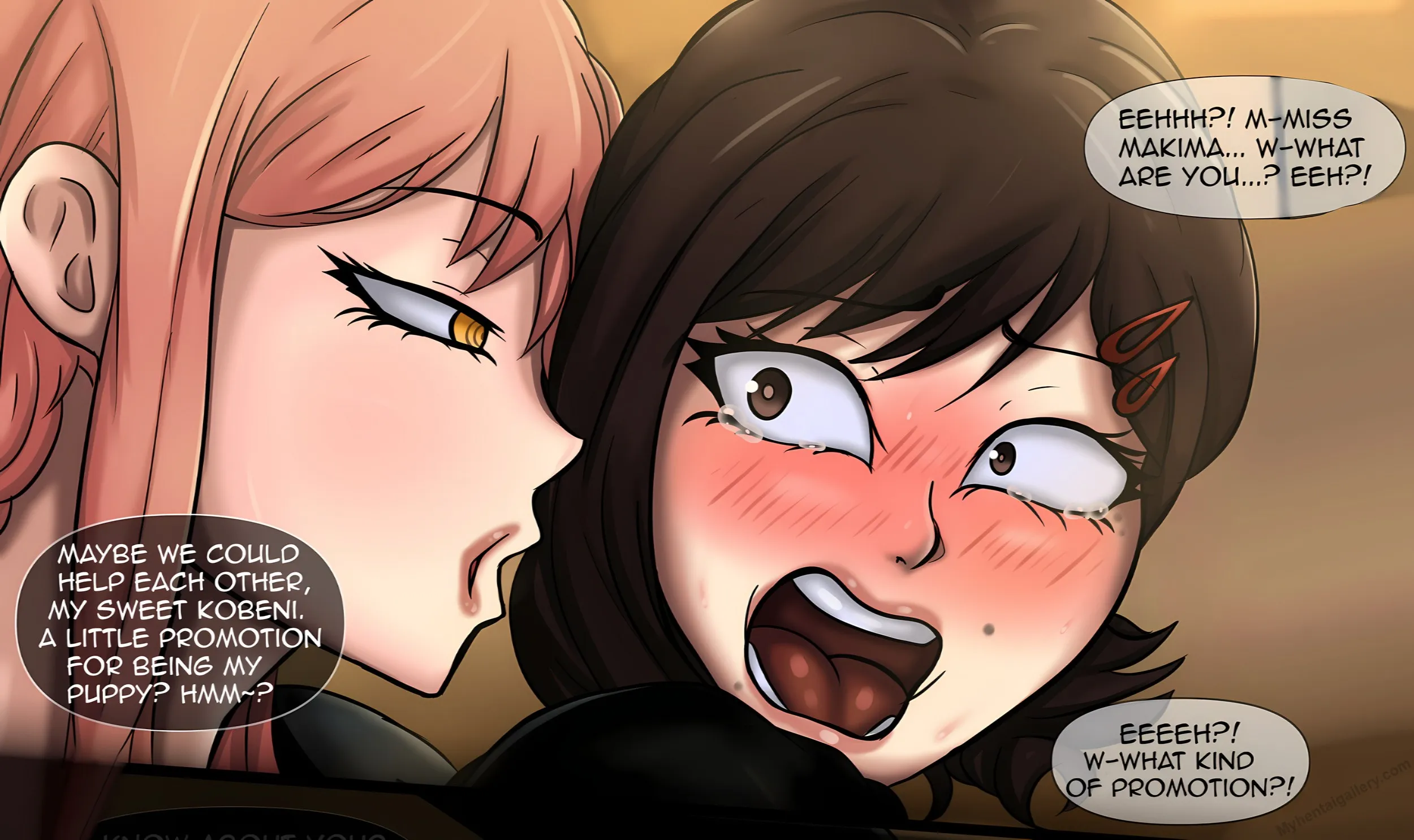 Kobeni Stuffed - Releasing The Secret Devil porno comics Cover