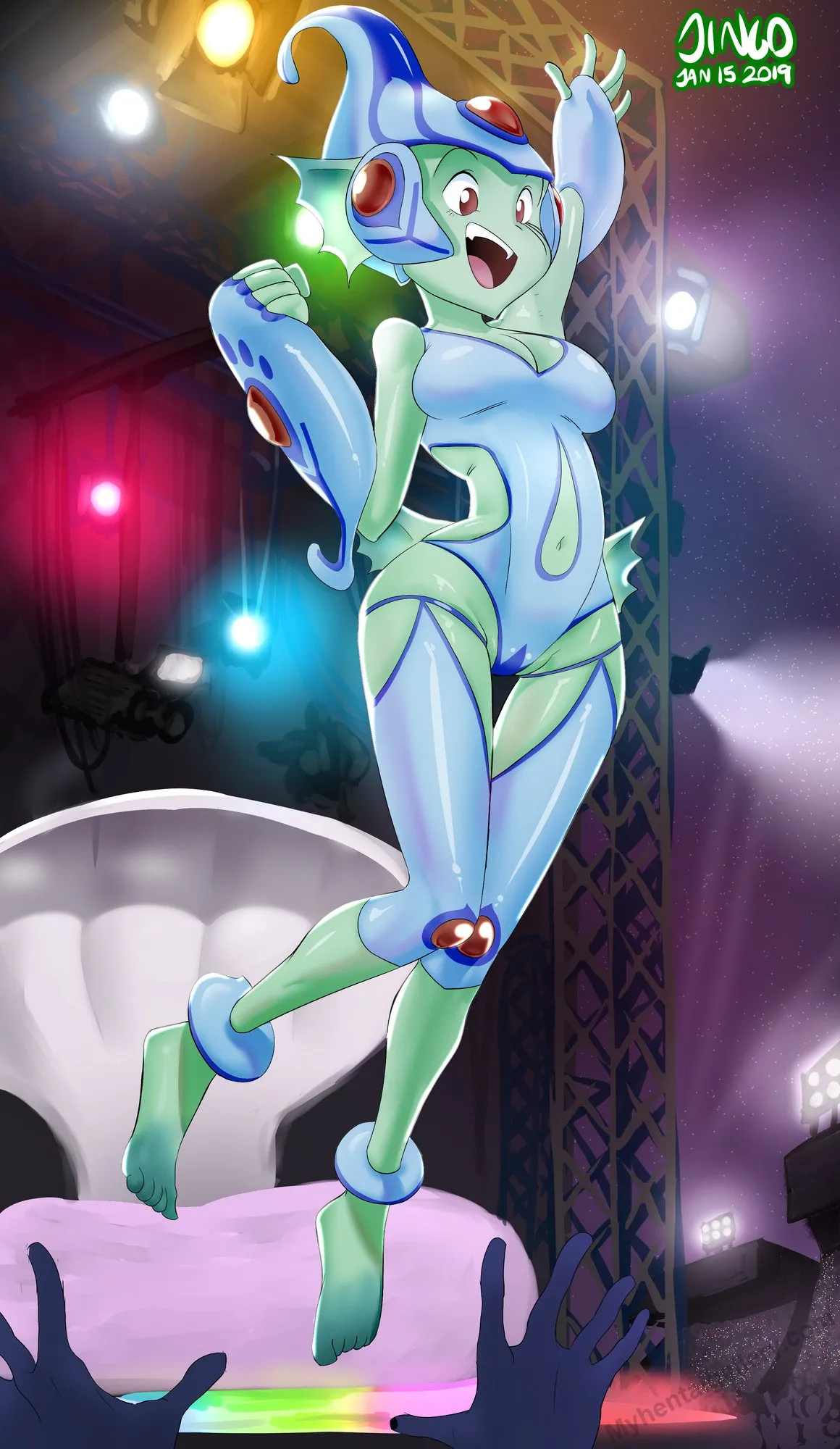 Ranamon's Show porno comics Cover