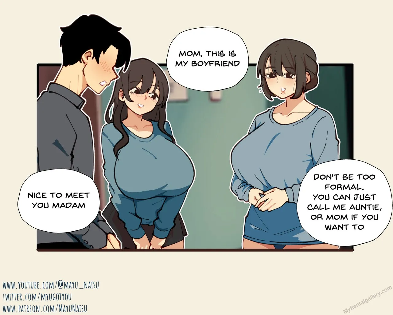 Oyakodon porno comics