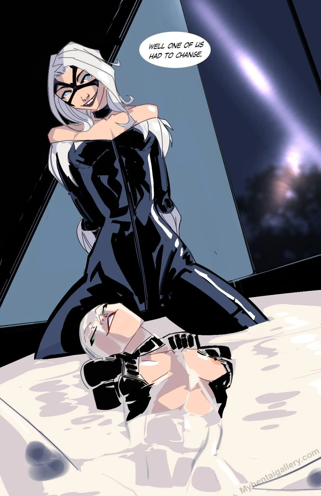 Cat Bath porno comics
