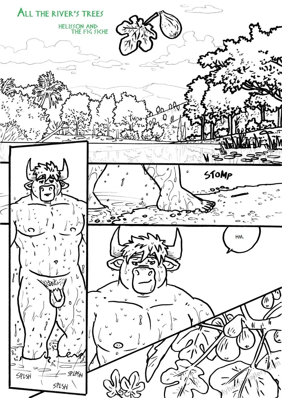 All The Rivers Trees 1 porno comics Cover