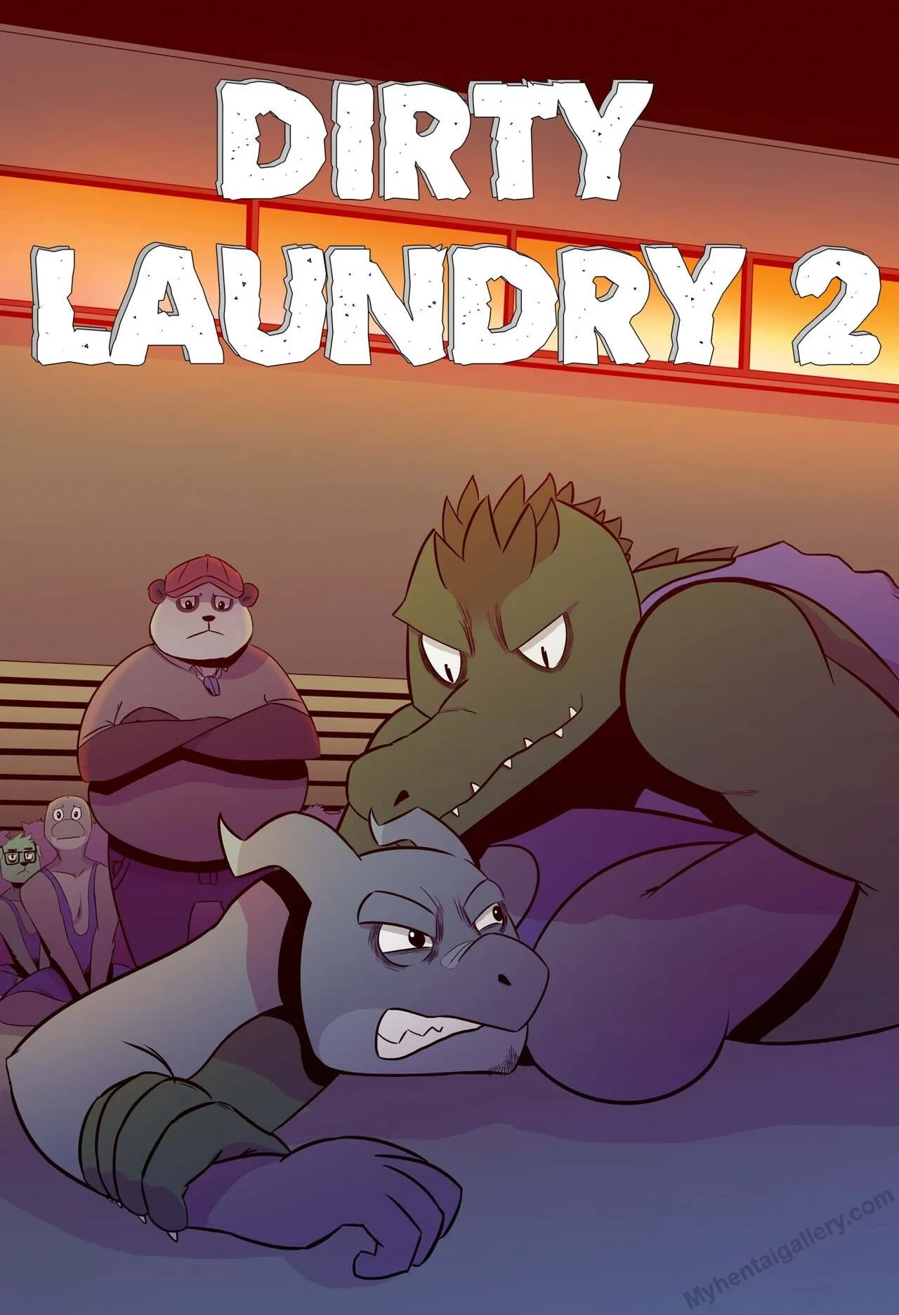Dirty Laundry 2 porno comics Cover