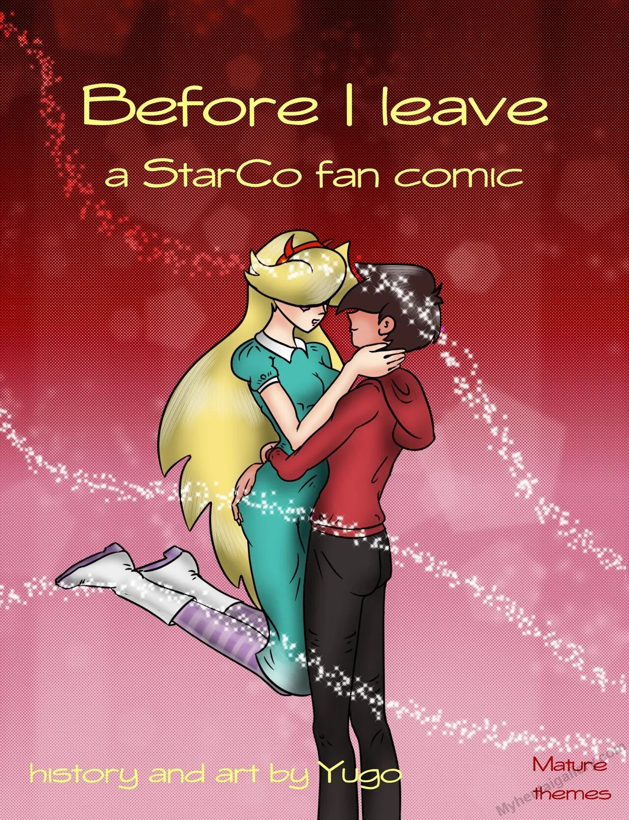 Before I Leave porno comics Cover