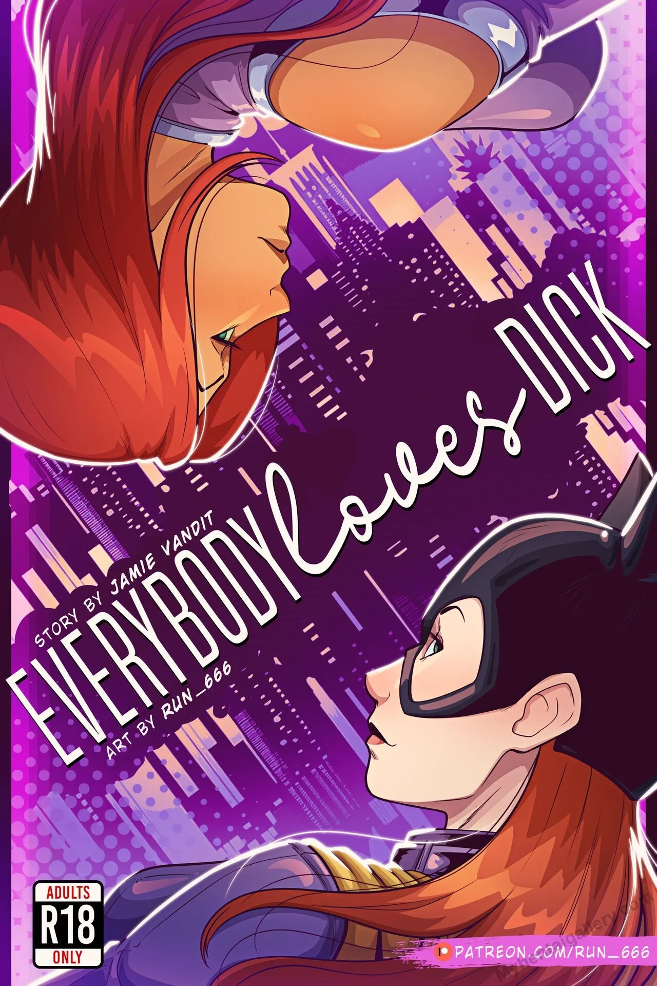 Everybody Loves Dick porno comics Cover