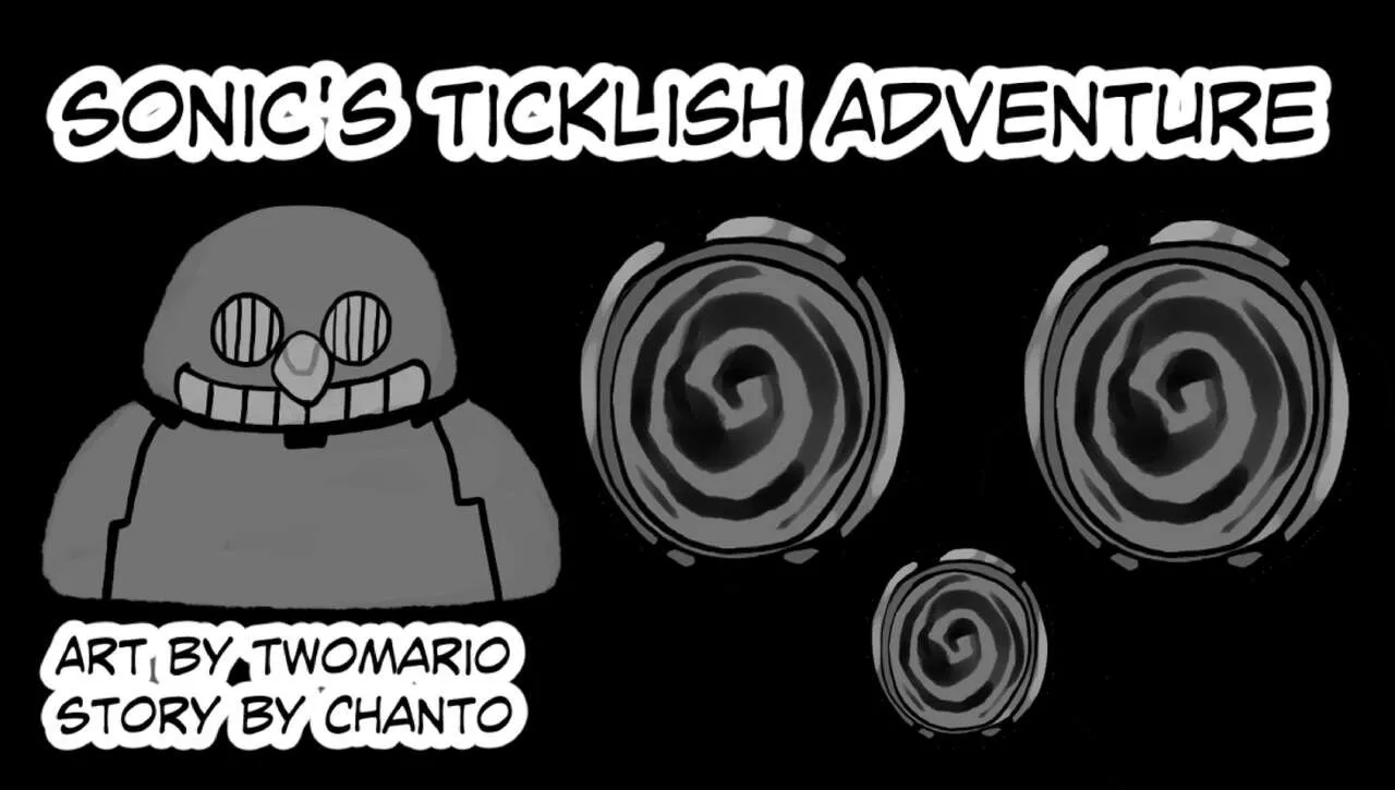 Sonic's Ticklish Adventure porno comics Cover