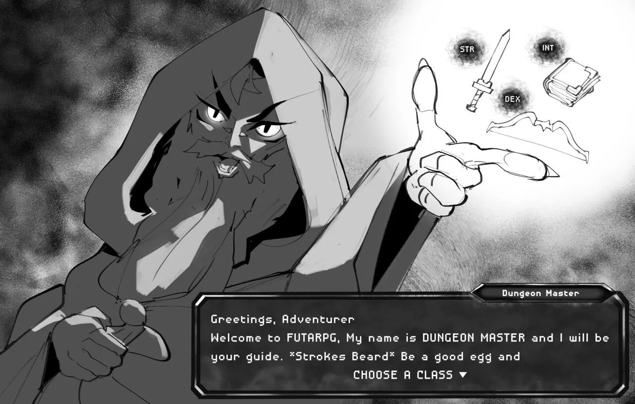 Futa RPG porno comics