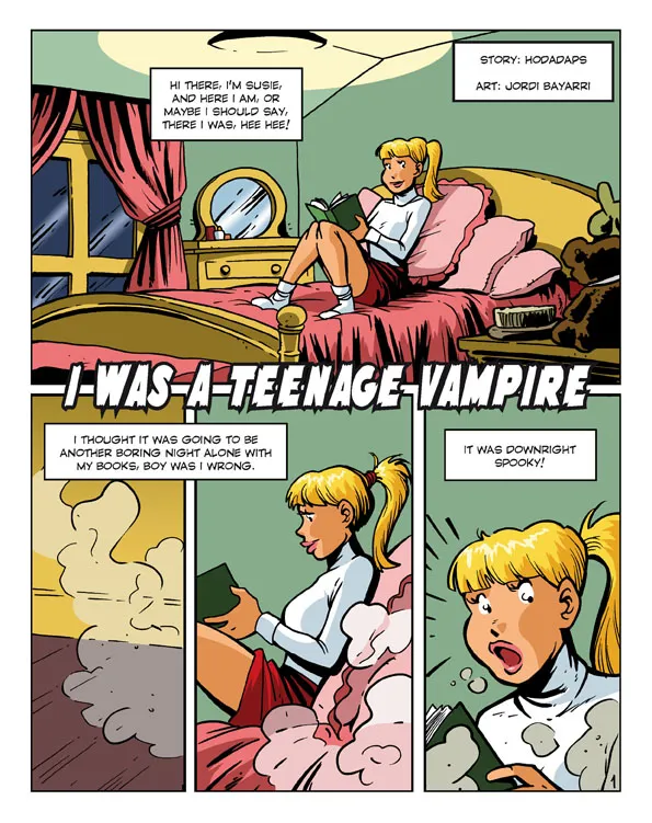 I Was A Teenage Vampire porno comics