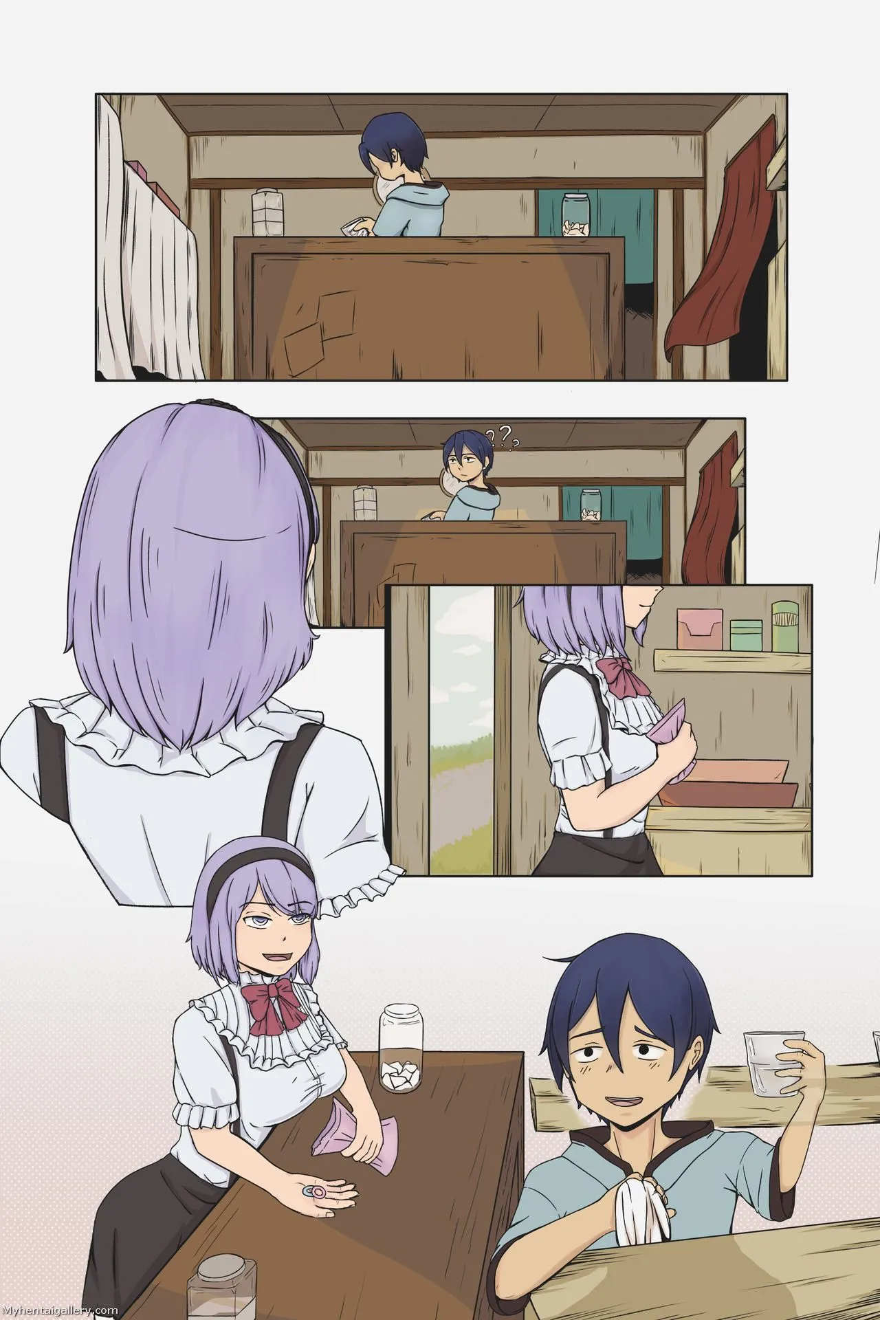 Kokonotsu Into Hotaru porno comics
