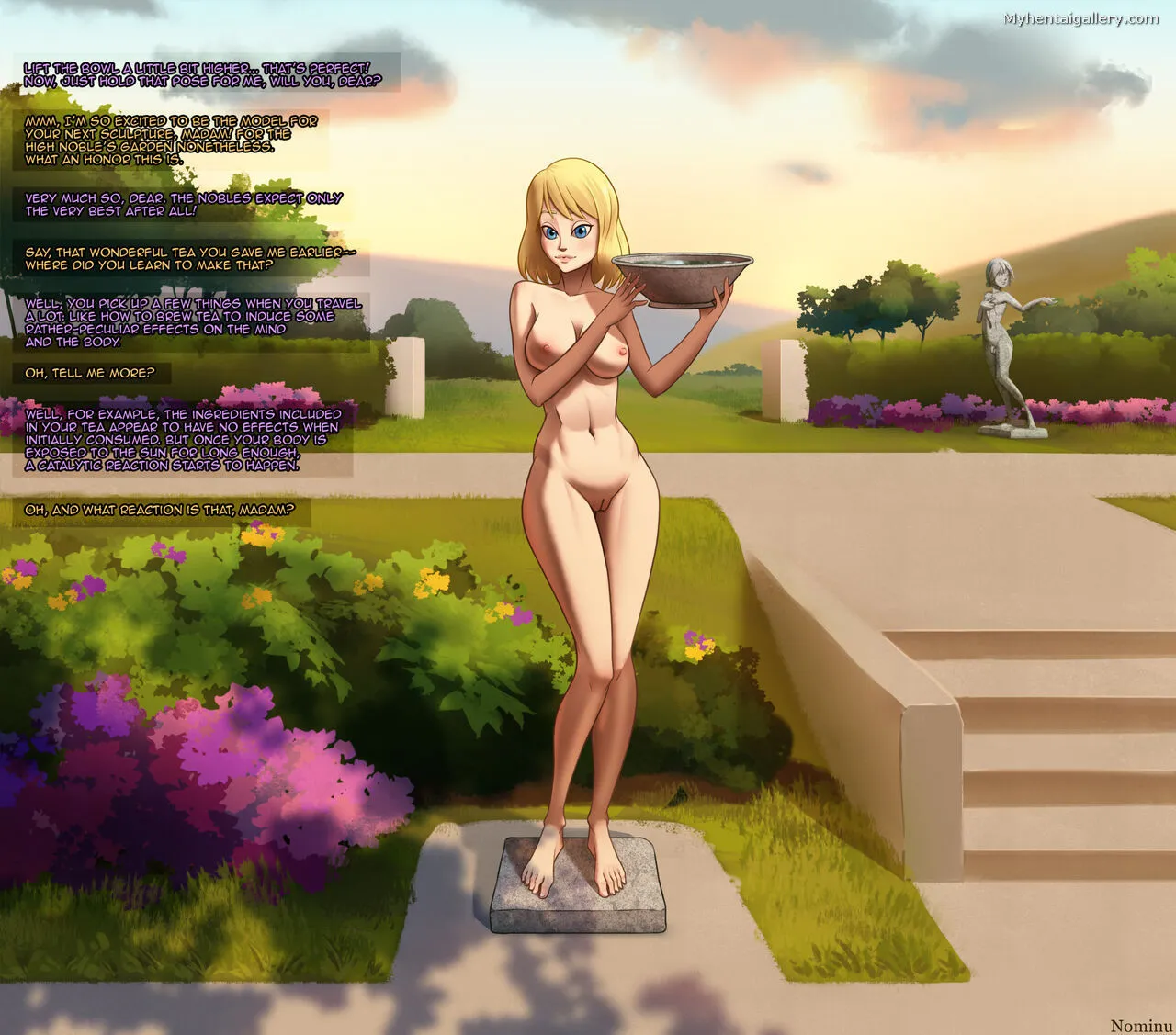 The Noble's Garden porno comics