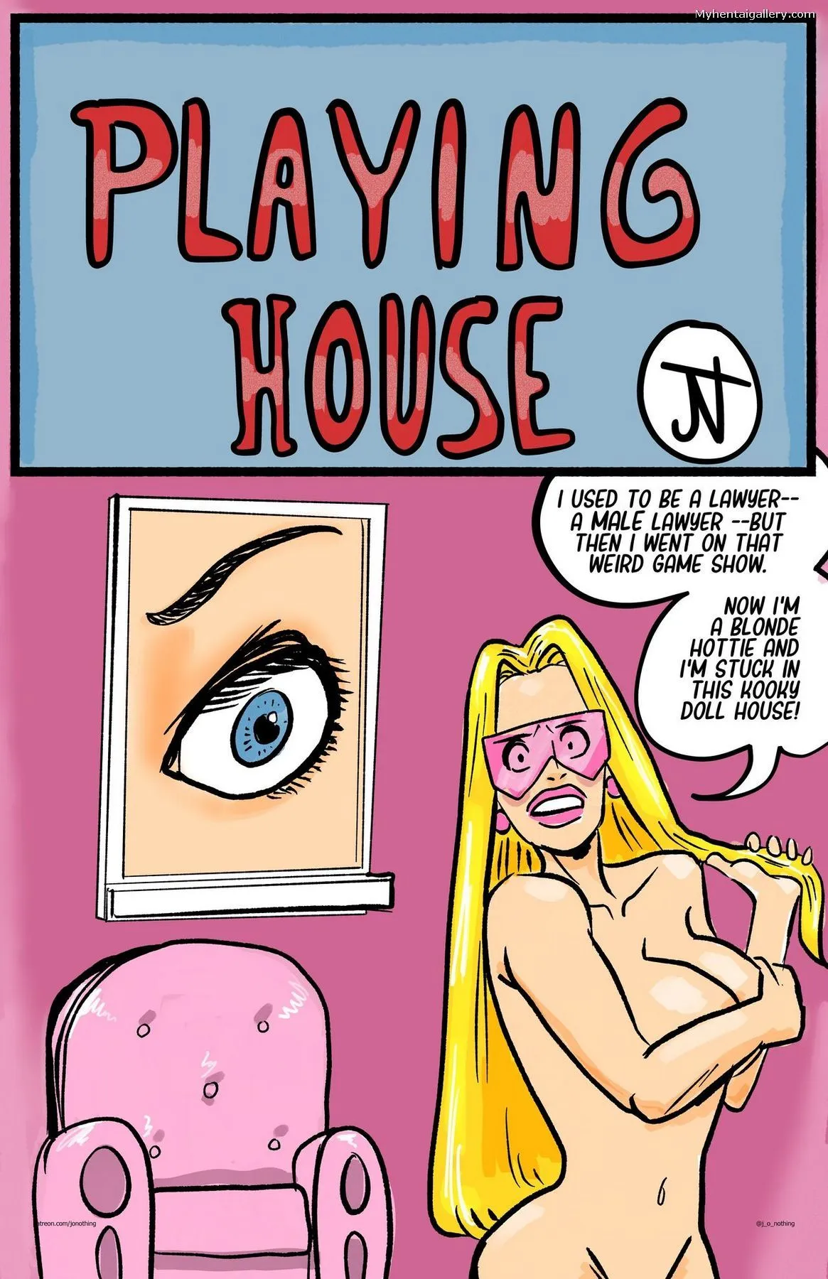 Playing House! porno comics