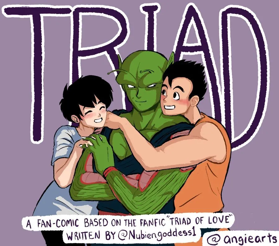Triad Of Love porno comics Cover