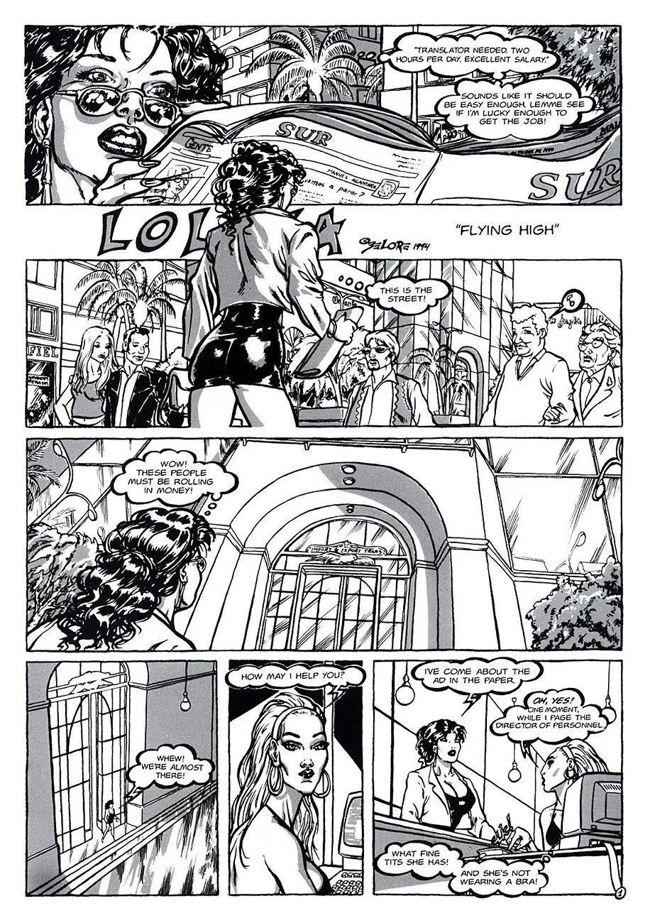 Lolita - Flying High porno comics