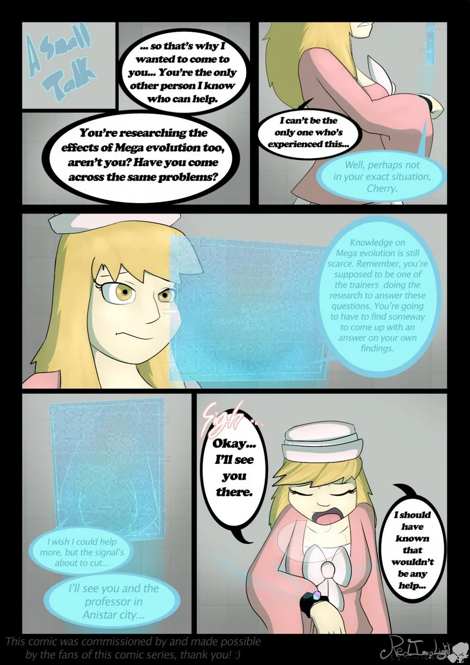 A Small Talk porno comics