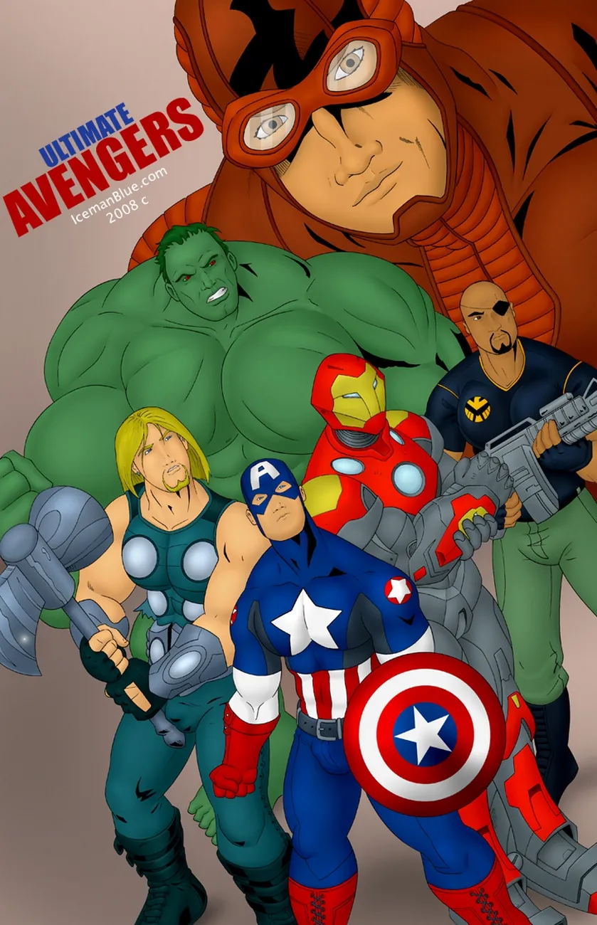 Ultimate Avengers porno comics