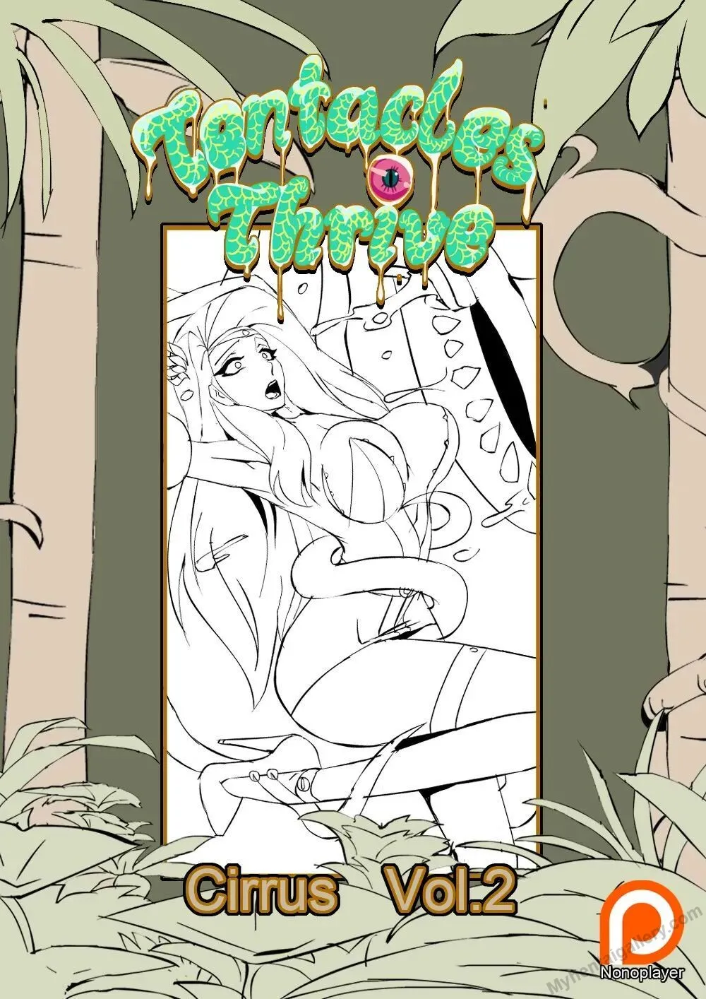 Tentacles Thrive - Cirrus 2 porno comics Cover