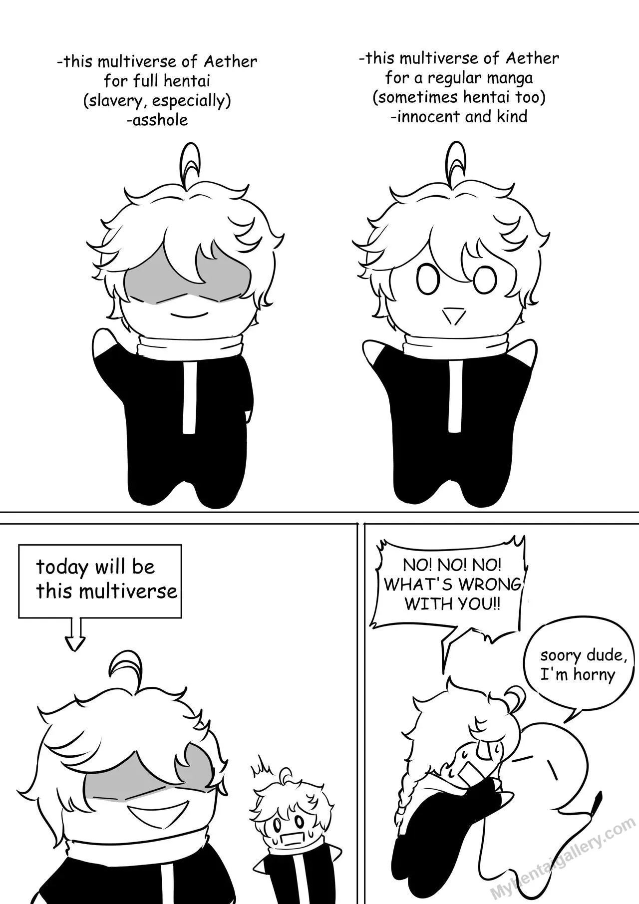 Short Eula porno comics