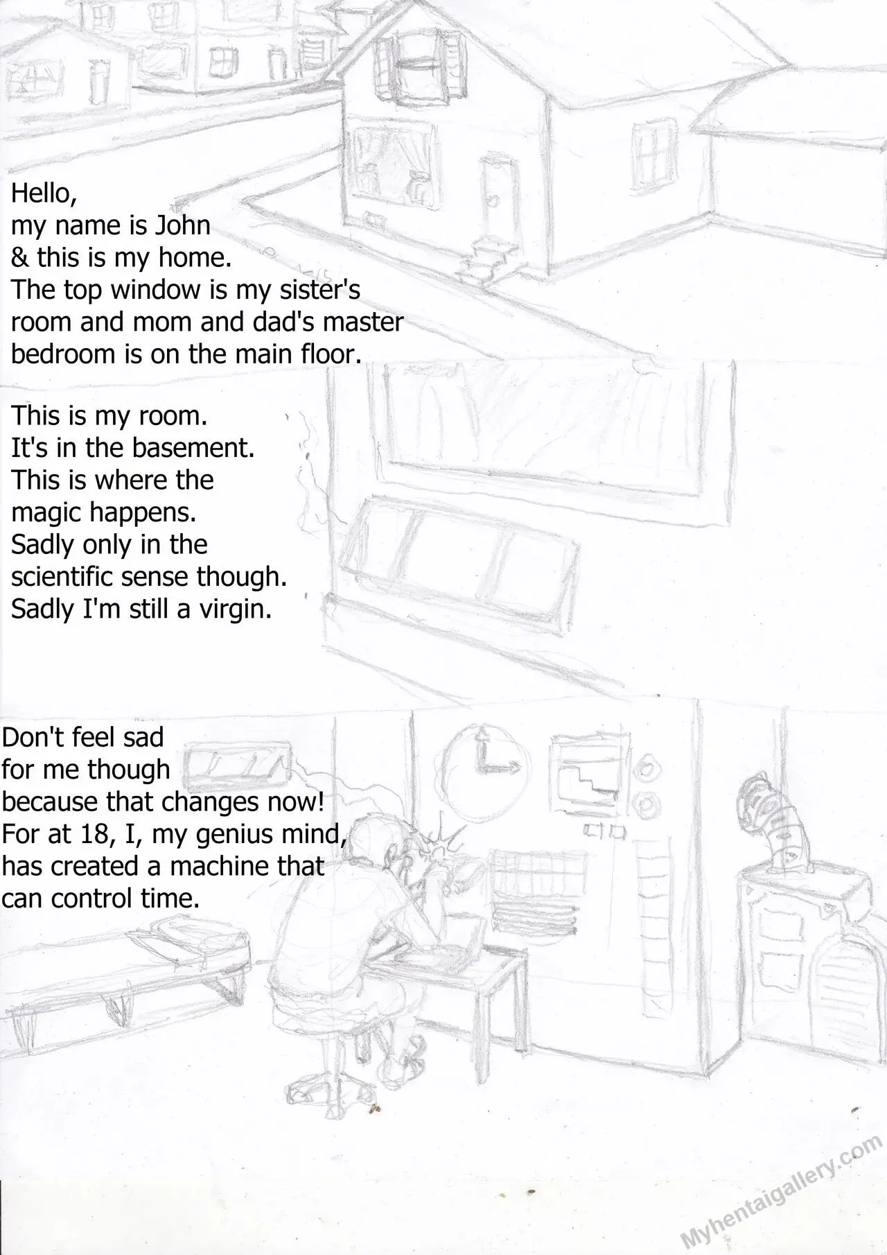 Pause porno comics