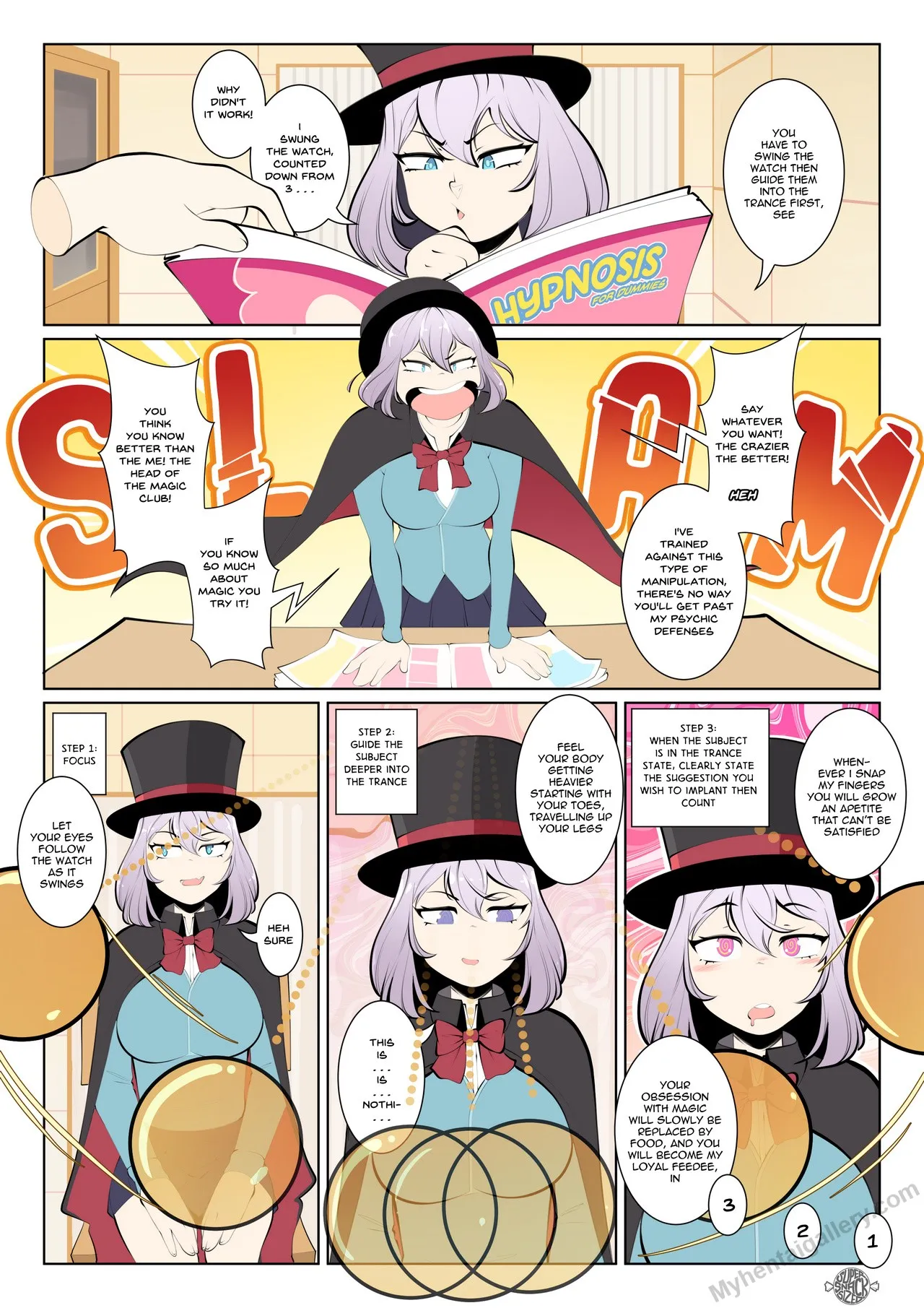 Magic Club porno comics