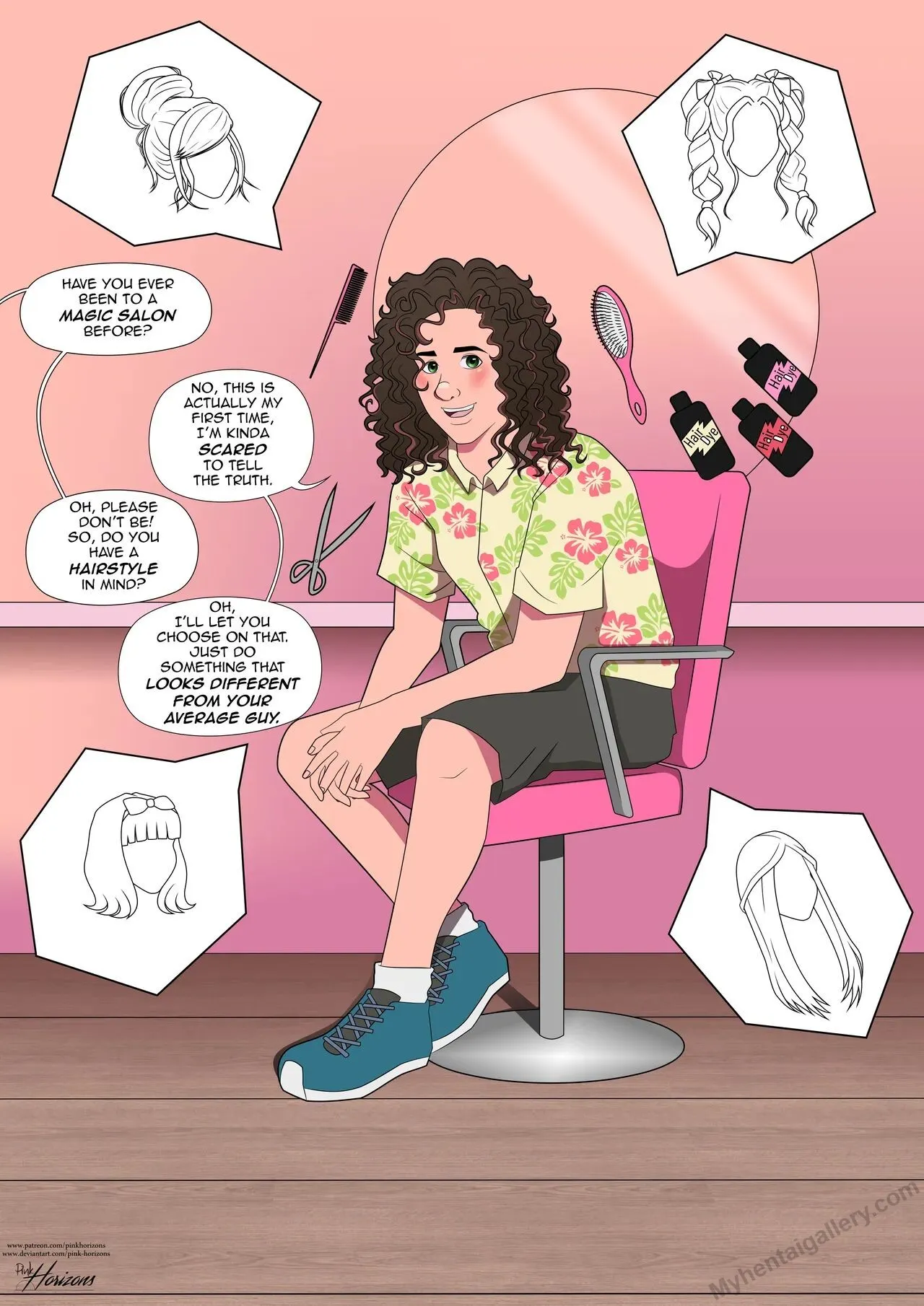Noah's Transformation porno comics