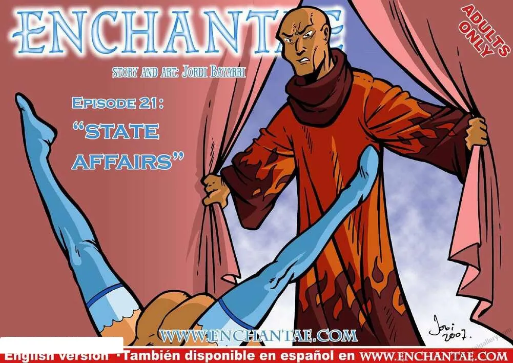 Enchantae 21 - State Affairs porno comics Cover