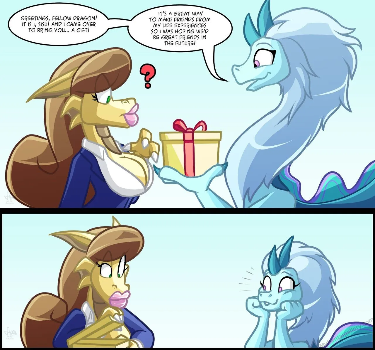 Dragon Besties! porno comics
