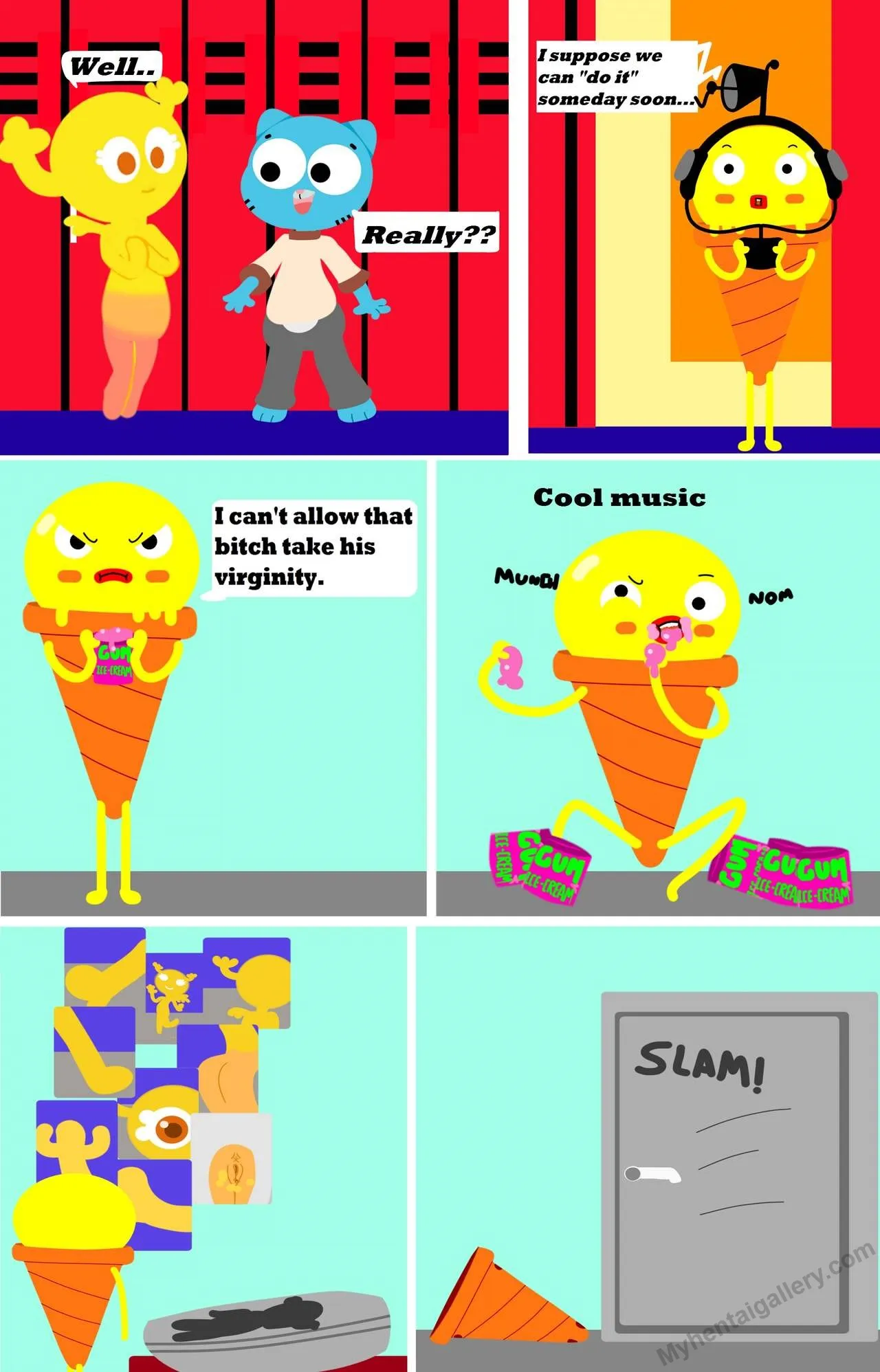 Yellow Penny porno comics Cover