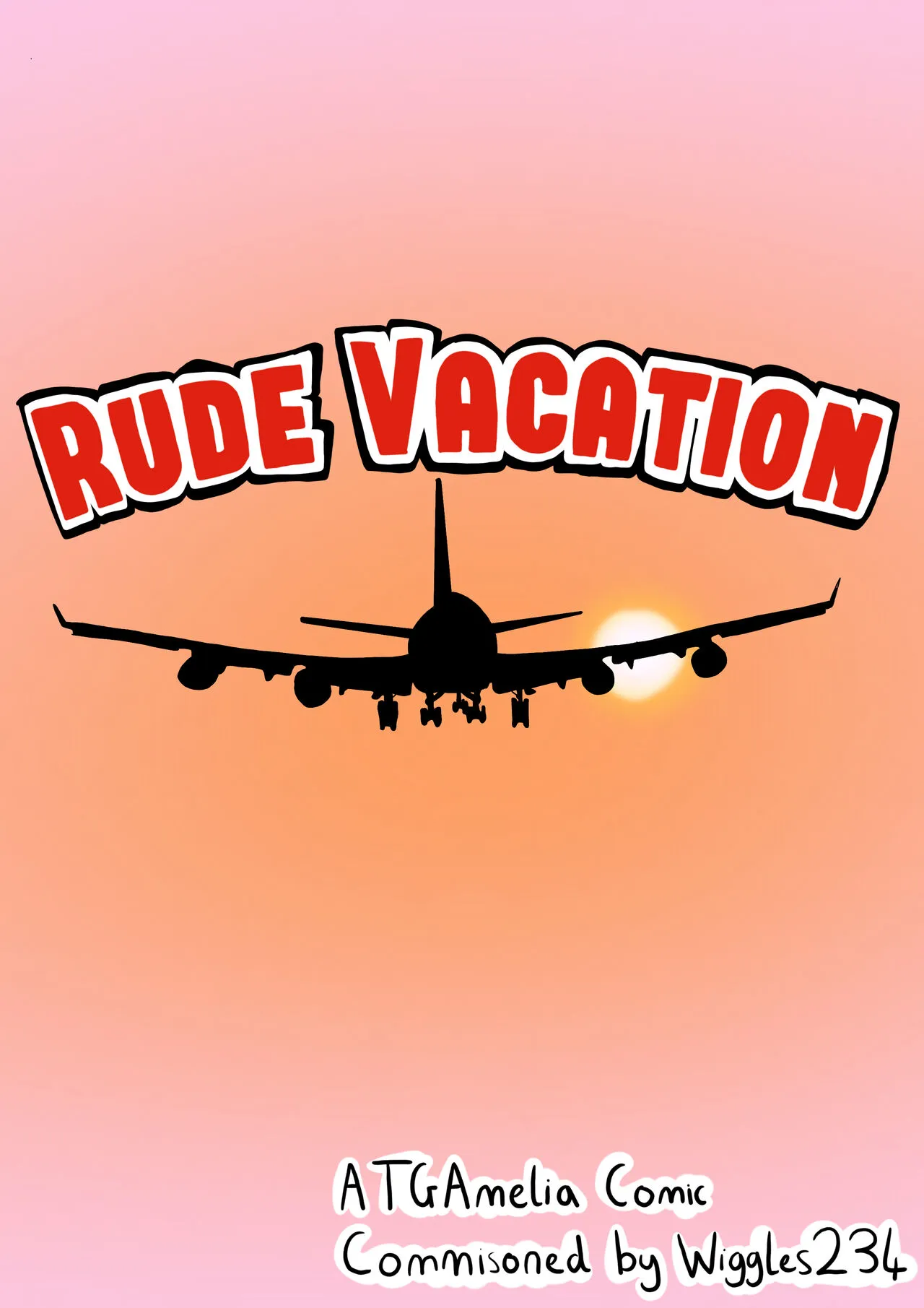 Rude Vacation porno comics Cover