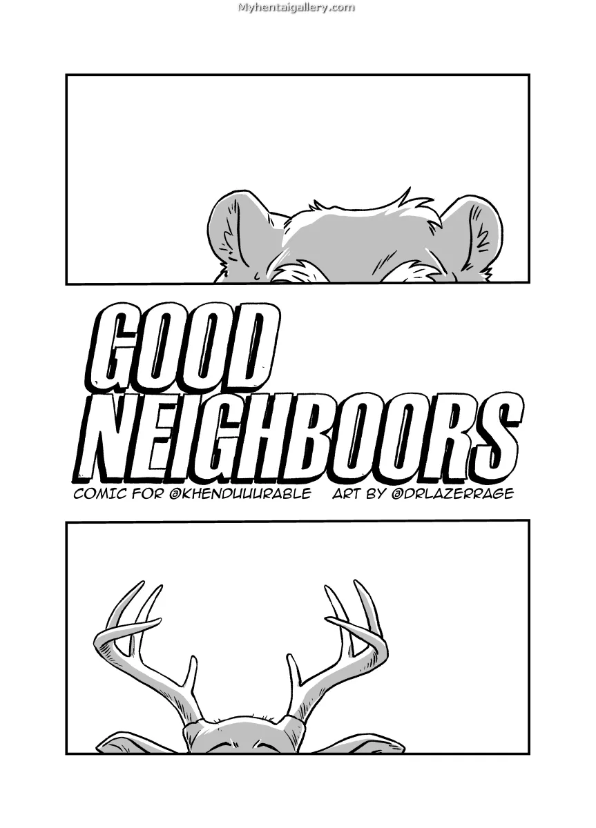 Good Neighboors porno comics Cover