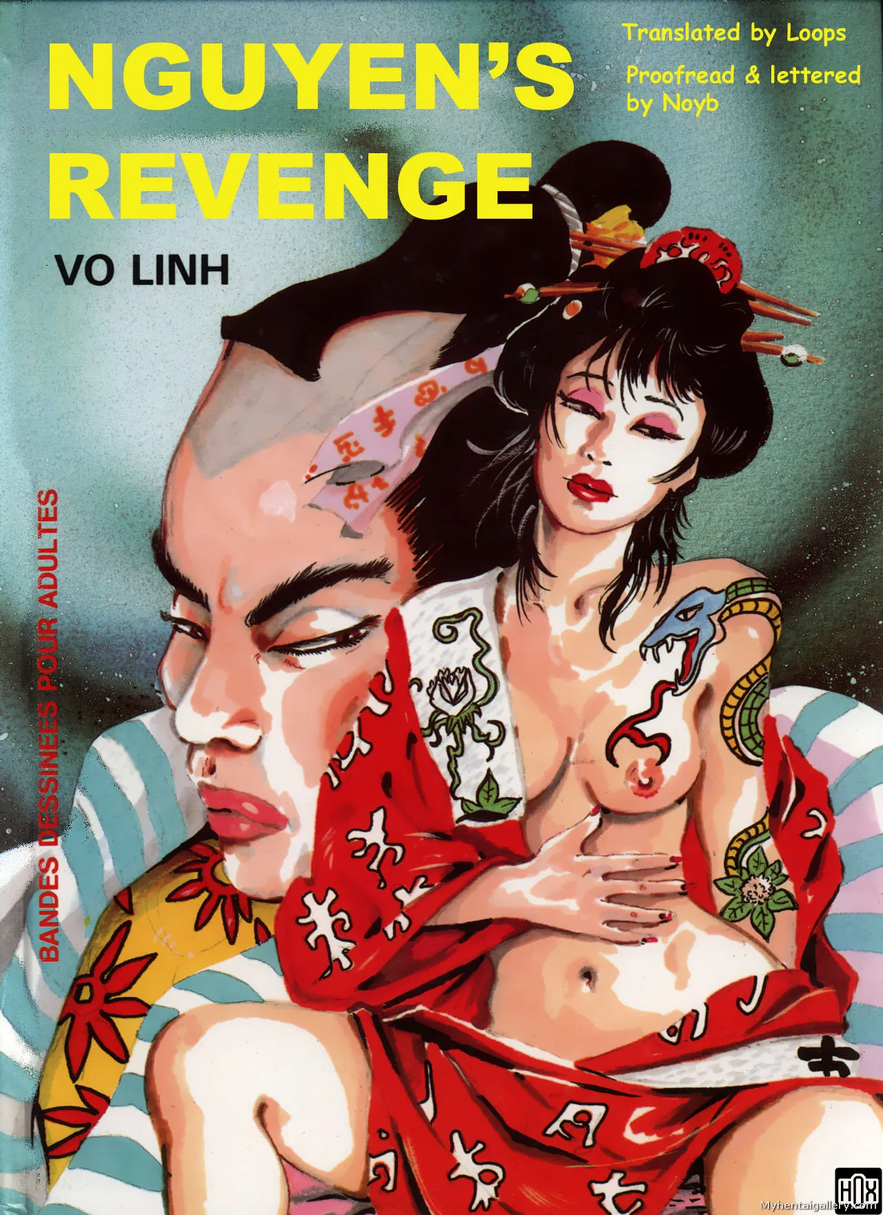 Nguyen's Revenge porno comics Cover