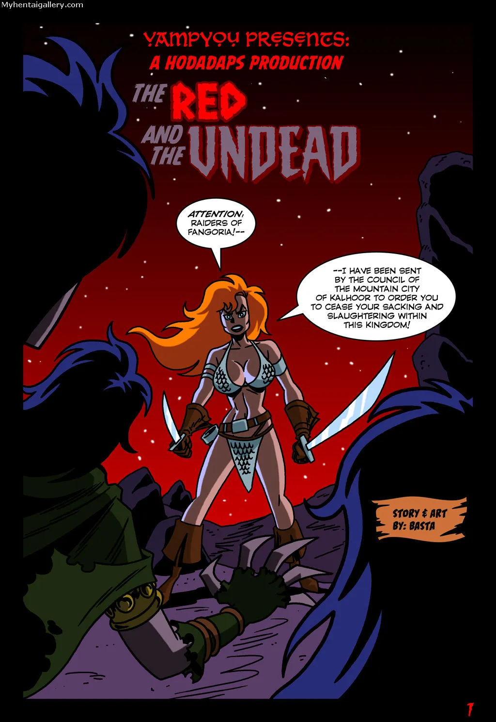 The Red And The Undead porno comics