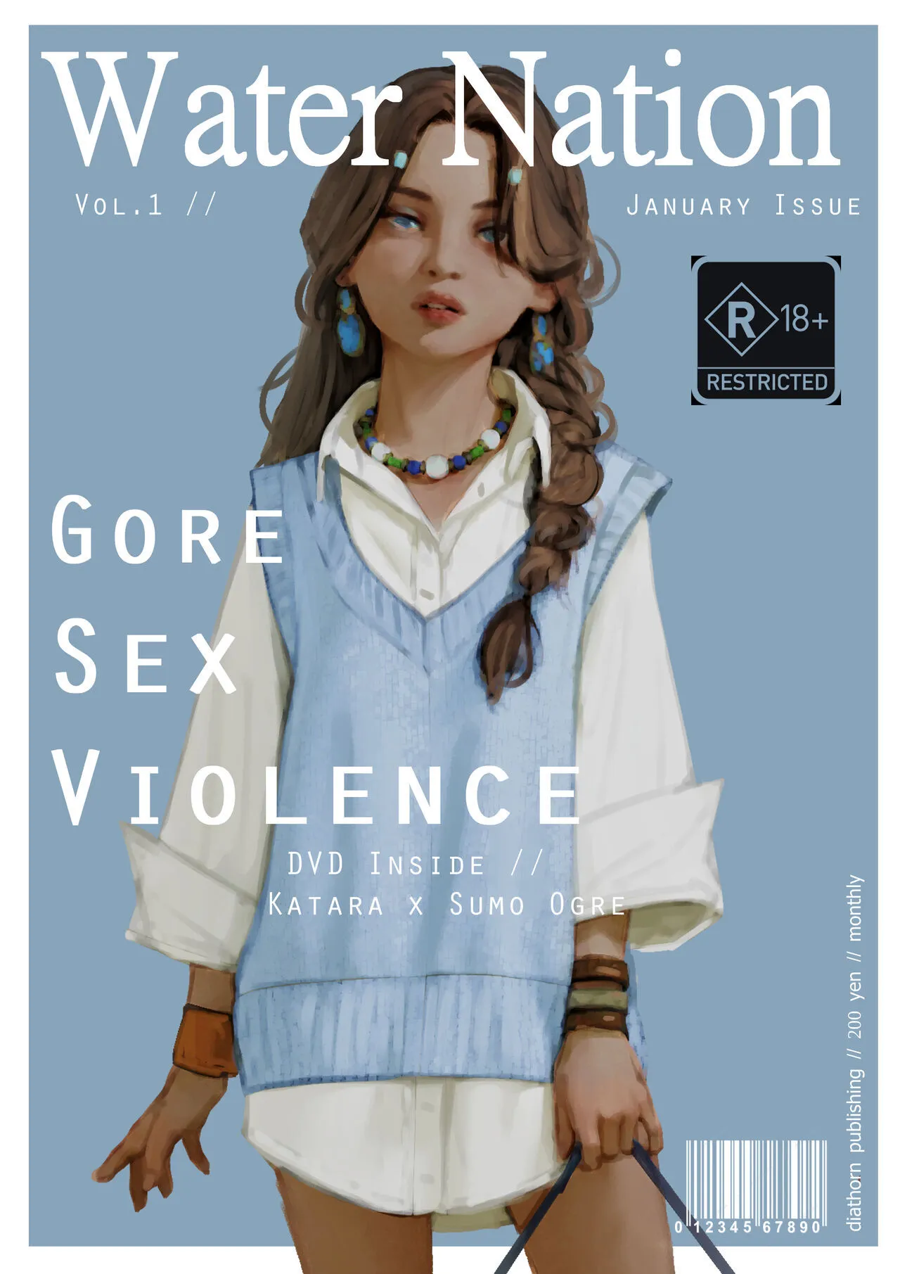 Water Nation 1 porno comics Cover