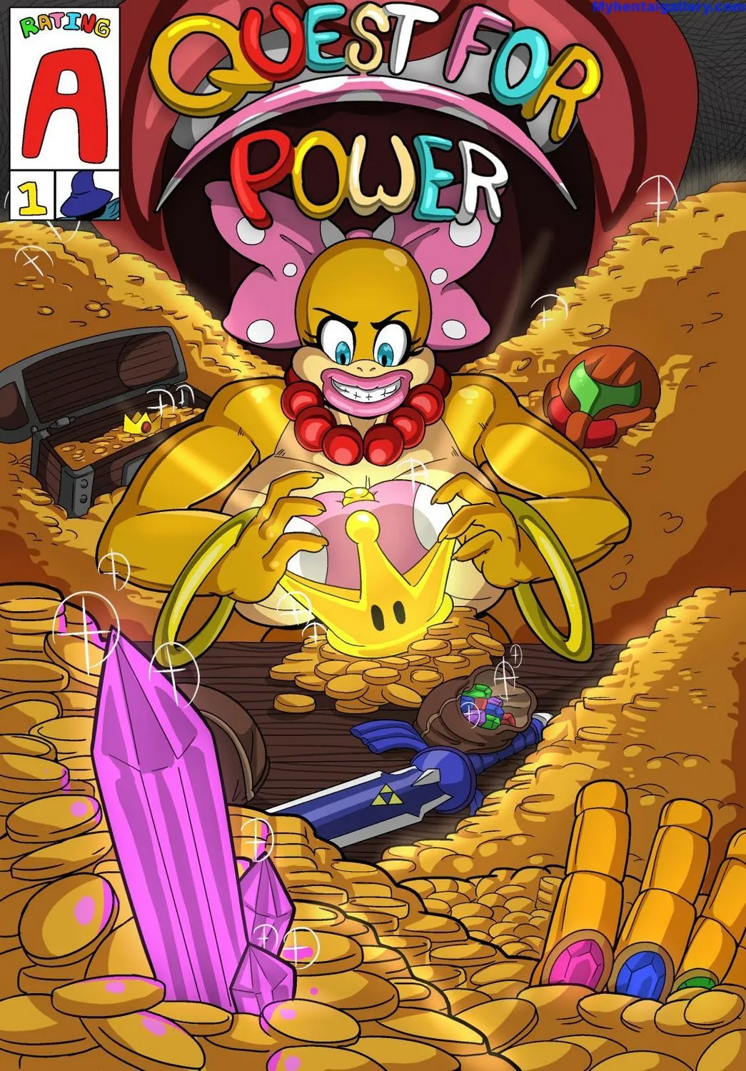 Quest For Power porno comics