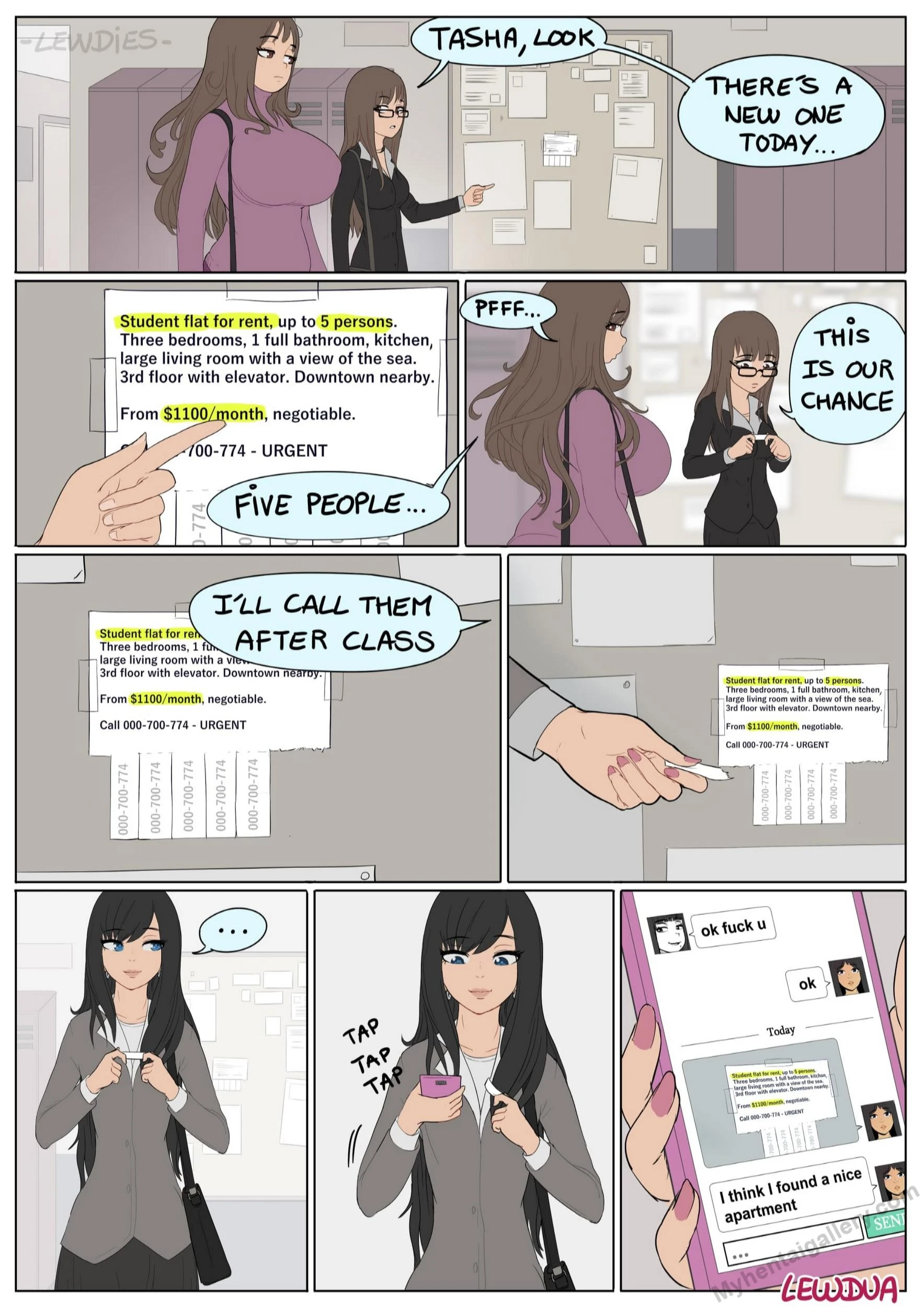 Lewdies 36 - The New Apartement porno comics