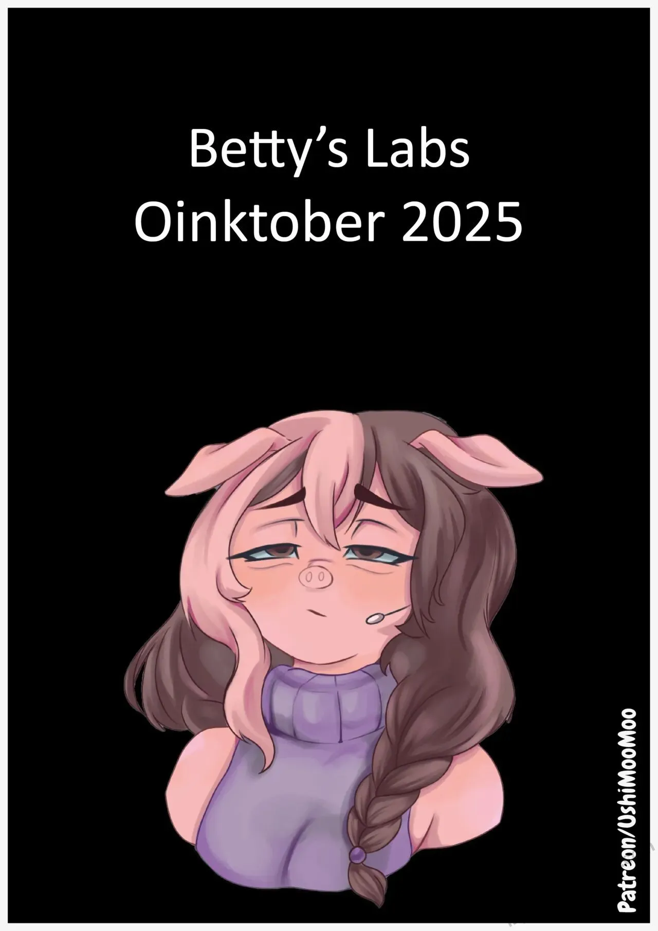 Betty's Lab Oinktober 2025 porno comics Cover