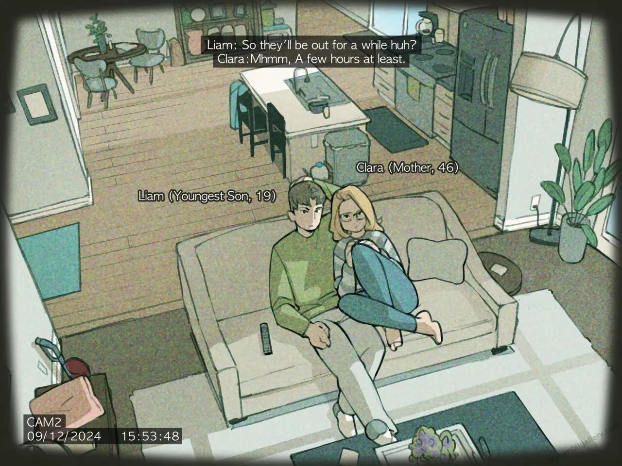 In Home Camera porno comics Cover