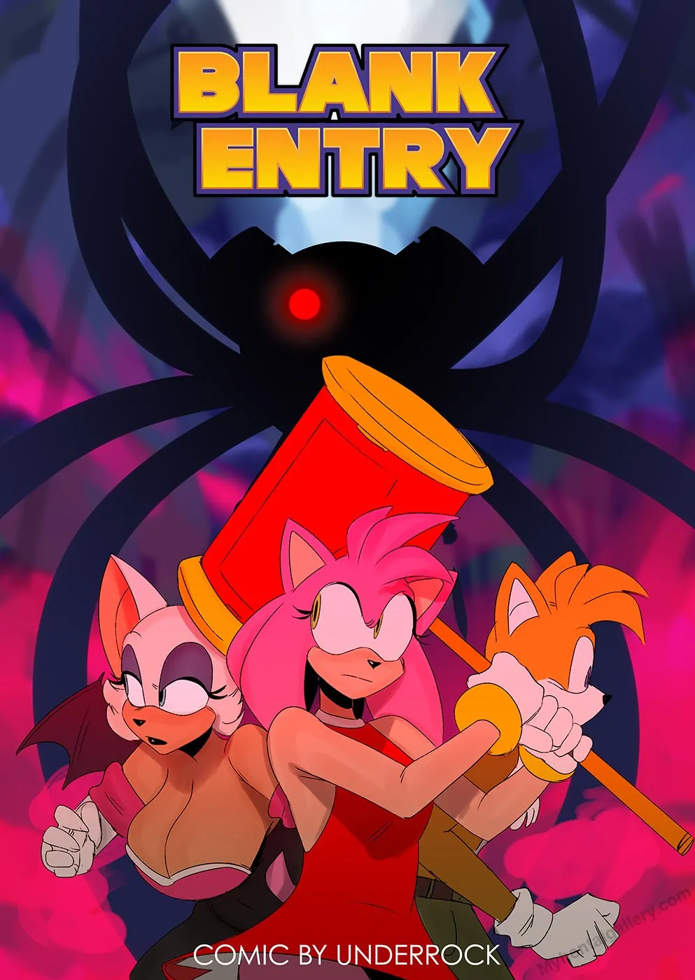 Blank Entry porno comics Cover