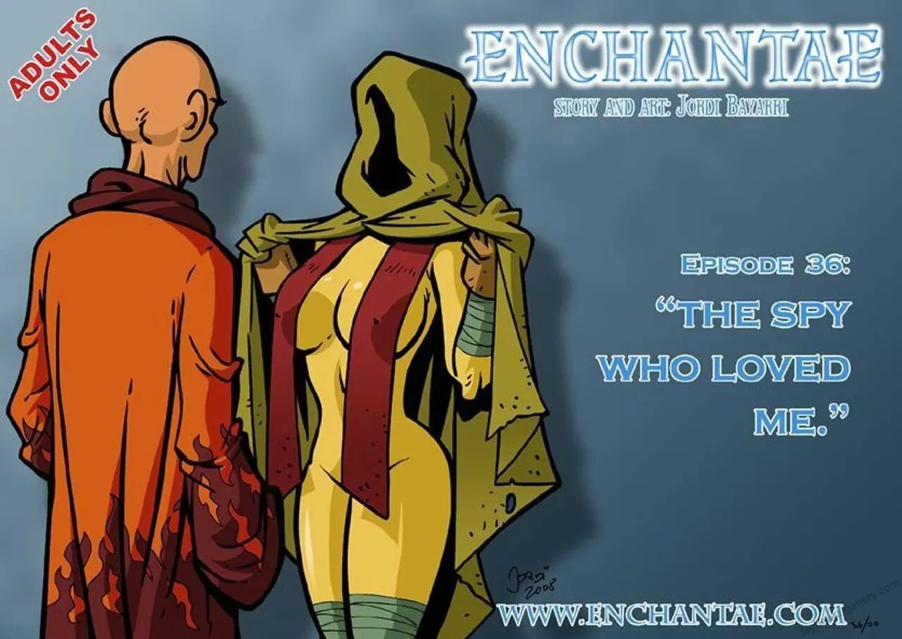 Enchantae 36 - The Spy Who Loved Me porno comics Cover