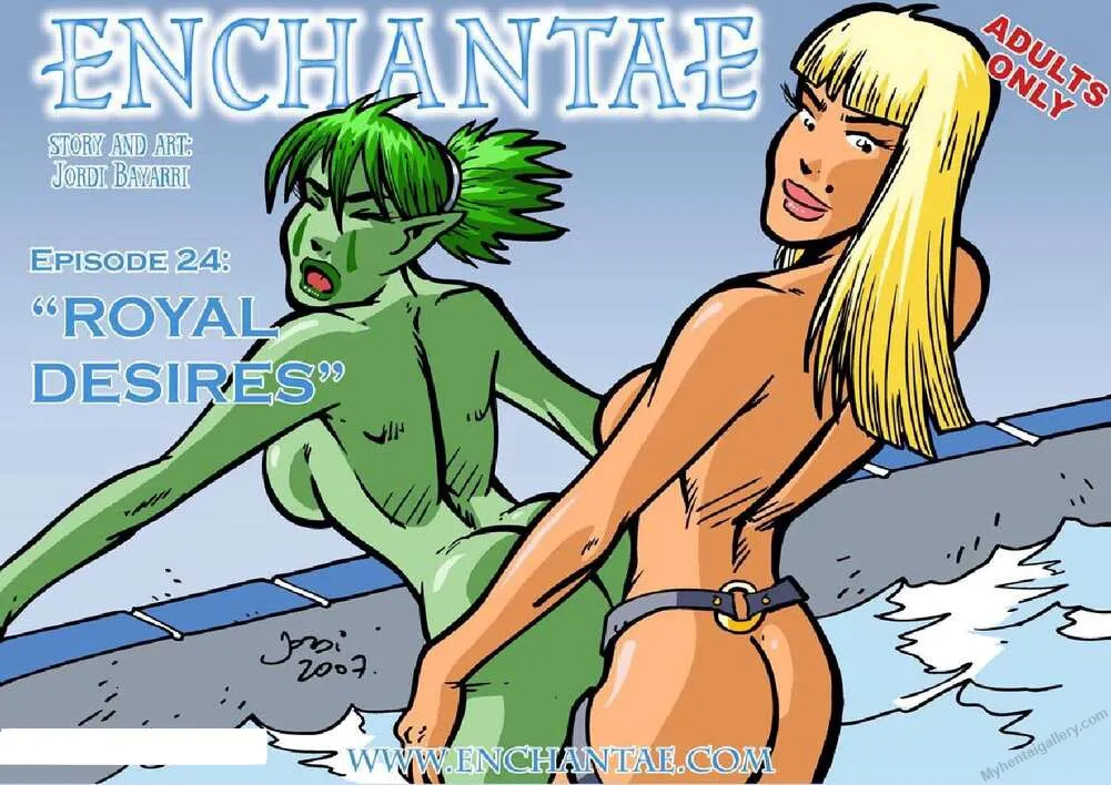 Enchantae 24 - Royal Desires porno comics Cover