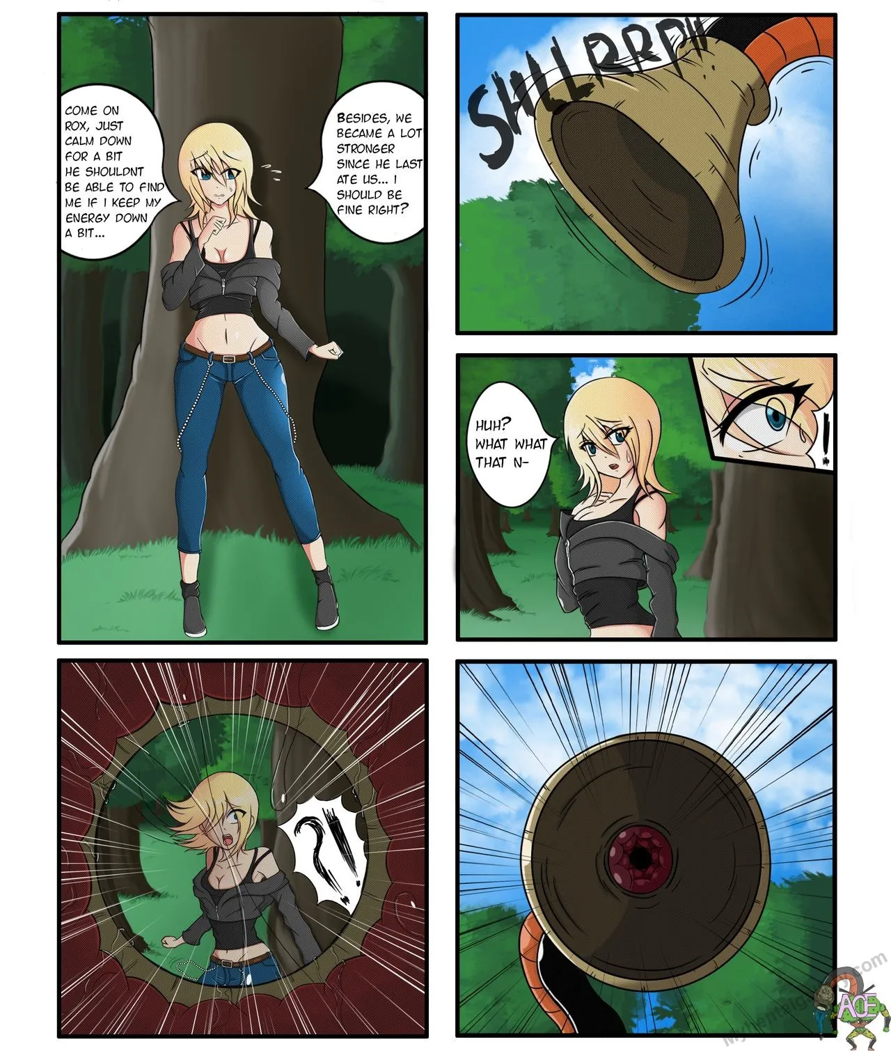 Roxxane Absorbed porno comics