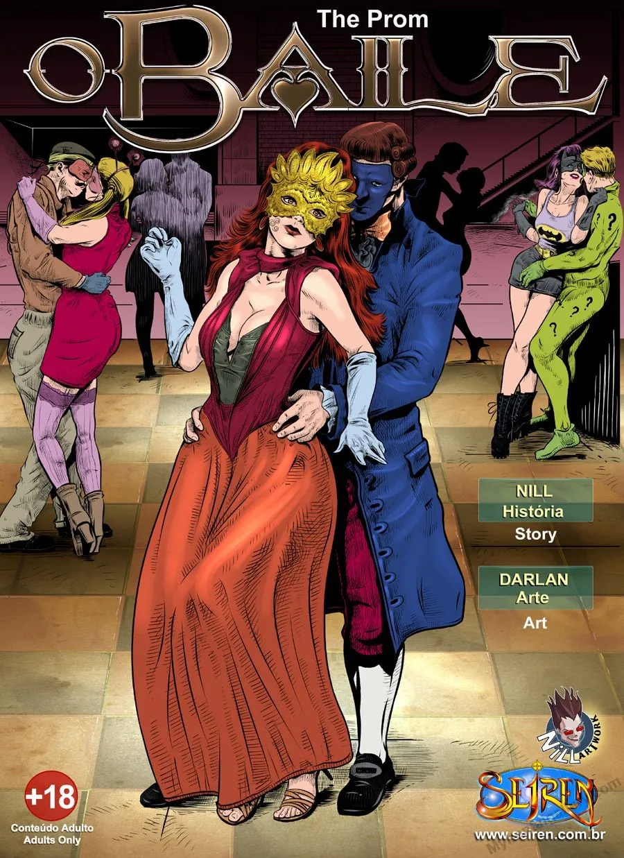 The Prom porno comics Cover