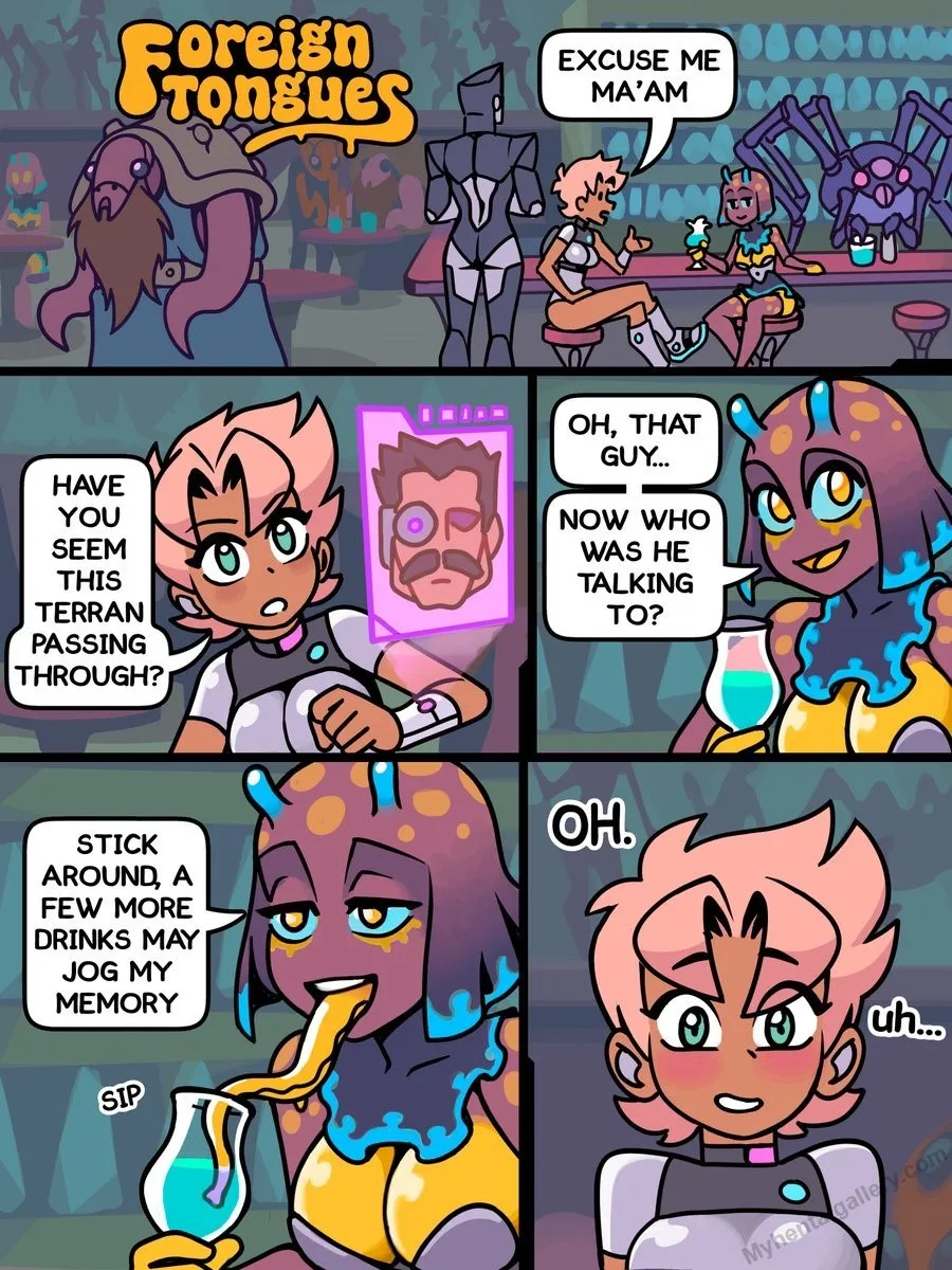 Foreign Tongues porno comics