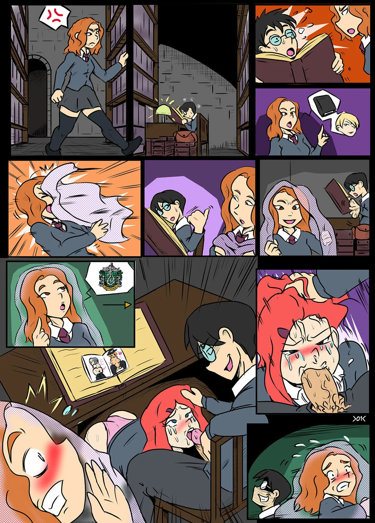 Slut Points For Gryffindor porno comics Cover