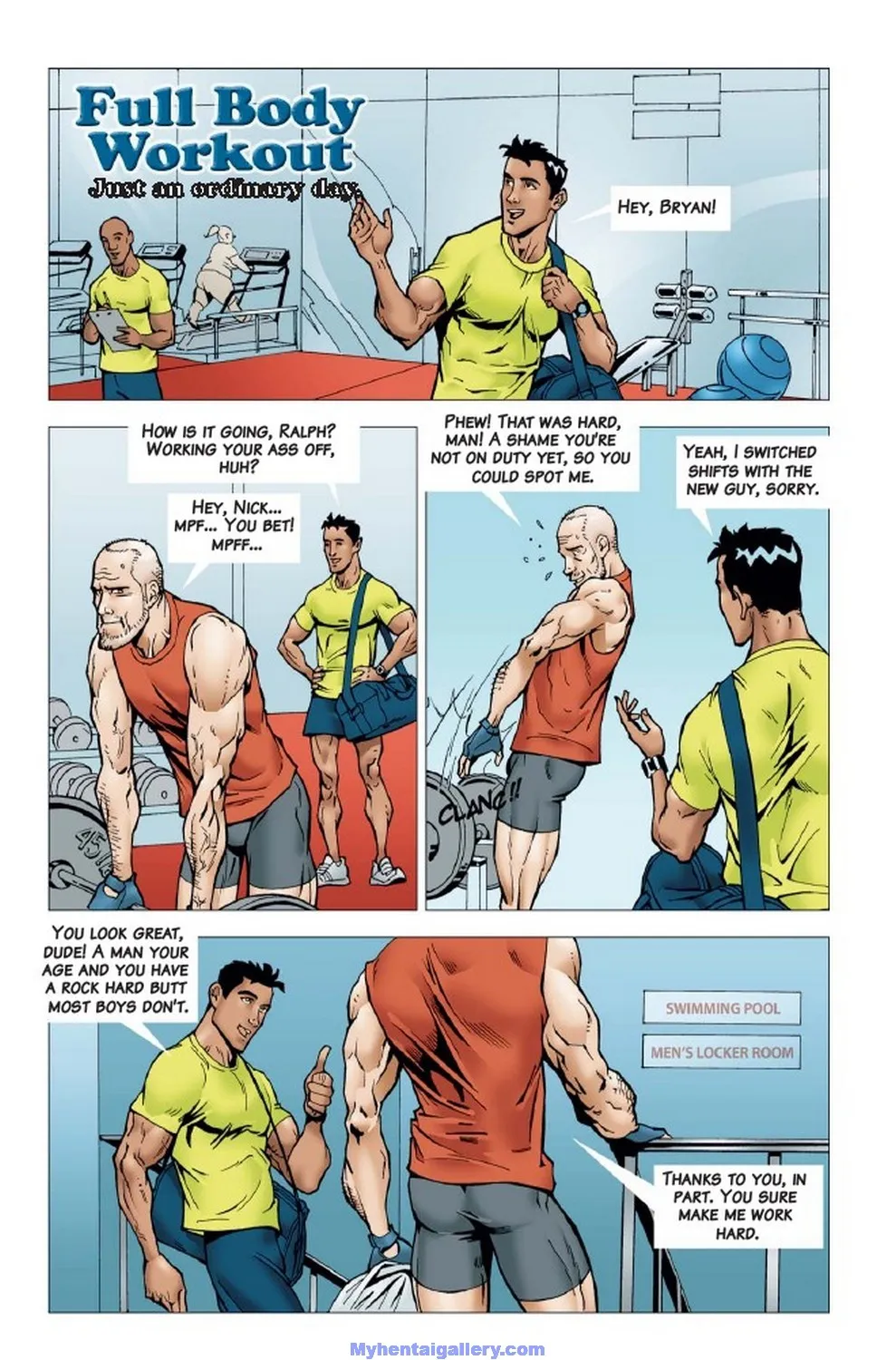 Full Body Workout porno comics